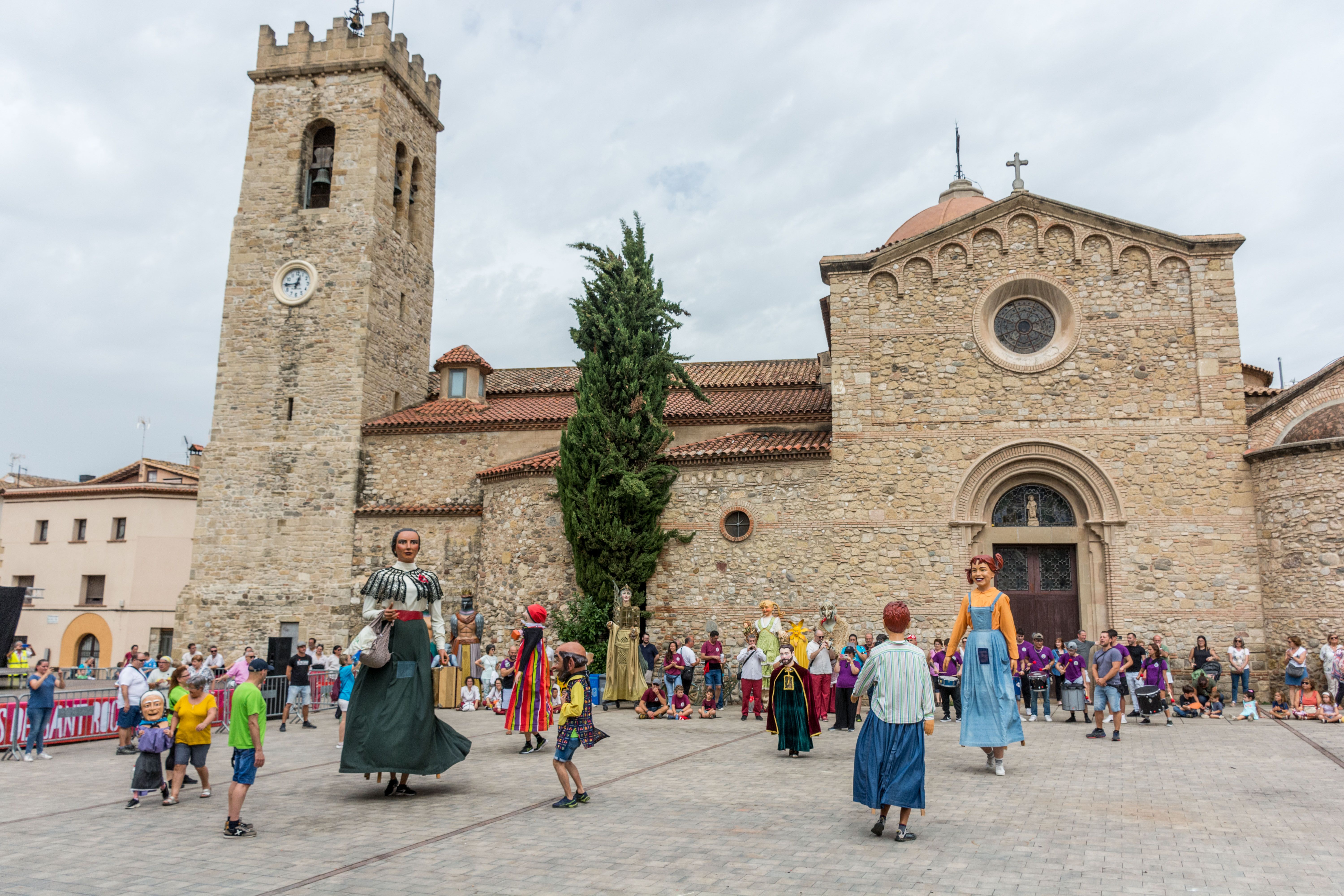 30a Trobada de Gegants durant els 'Tocs de Sant Roc' 2023. FOTO: Carmelo Jiménez