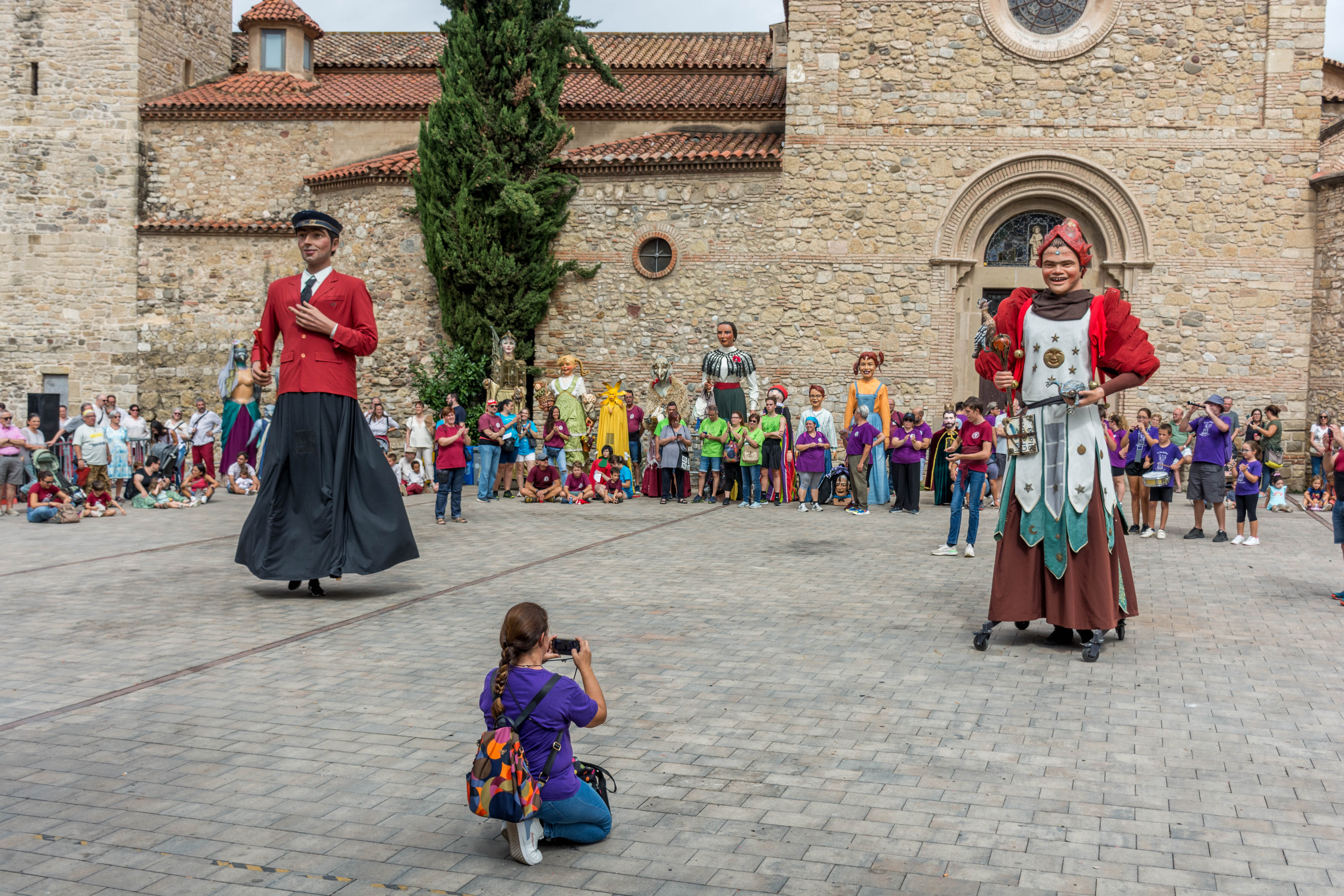 30a Trobada de Gegants durant els 'Tocs de Sant Roc' 2023. FOTO: Carmelo Jiménez