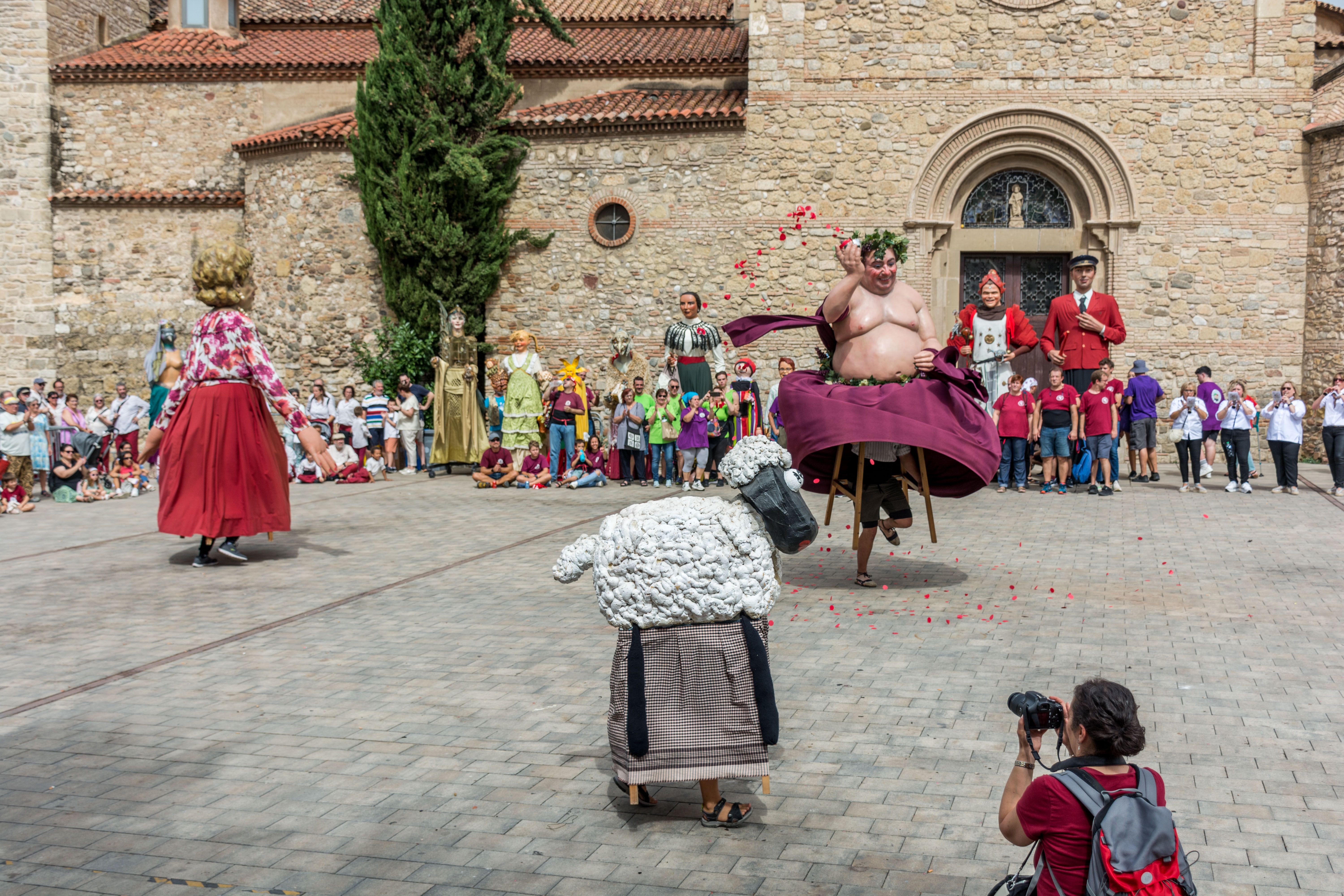 30a Trobada de Gegants durant els 'Tocs de Sant Roc' 2023. FOTO: Carmelo Jiménez