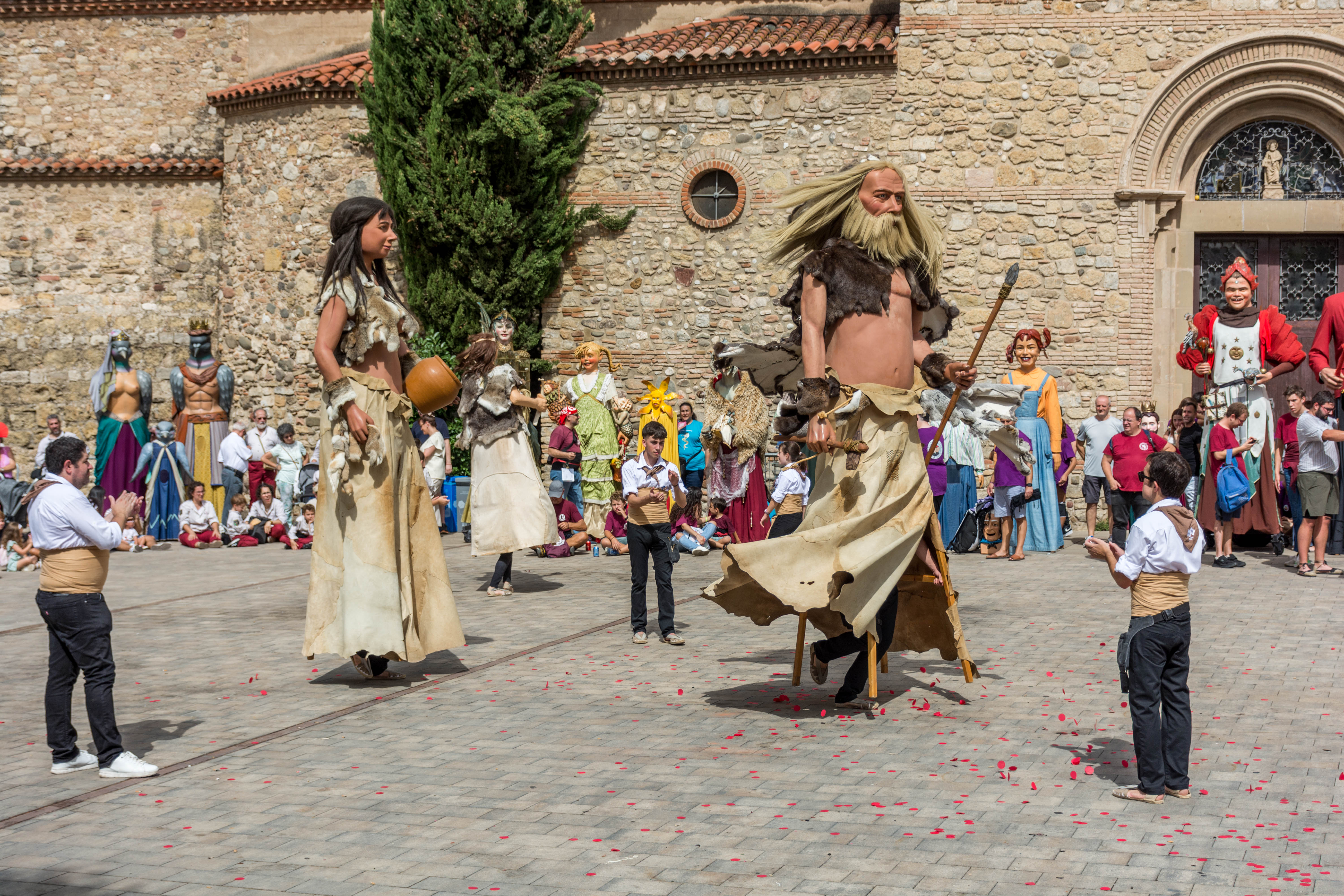 30a Trobada de Gegants durant els 'Tocs de Sant Roc' 2023. FOTO: Carmelo Jiménez