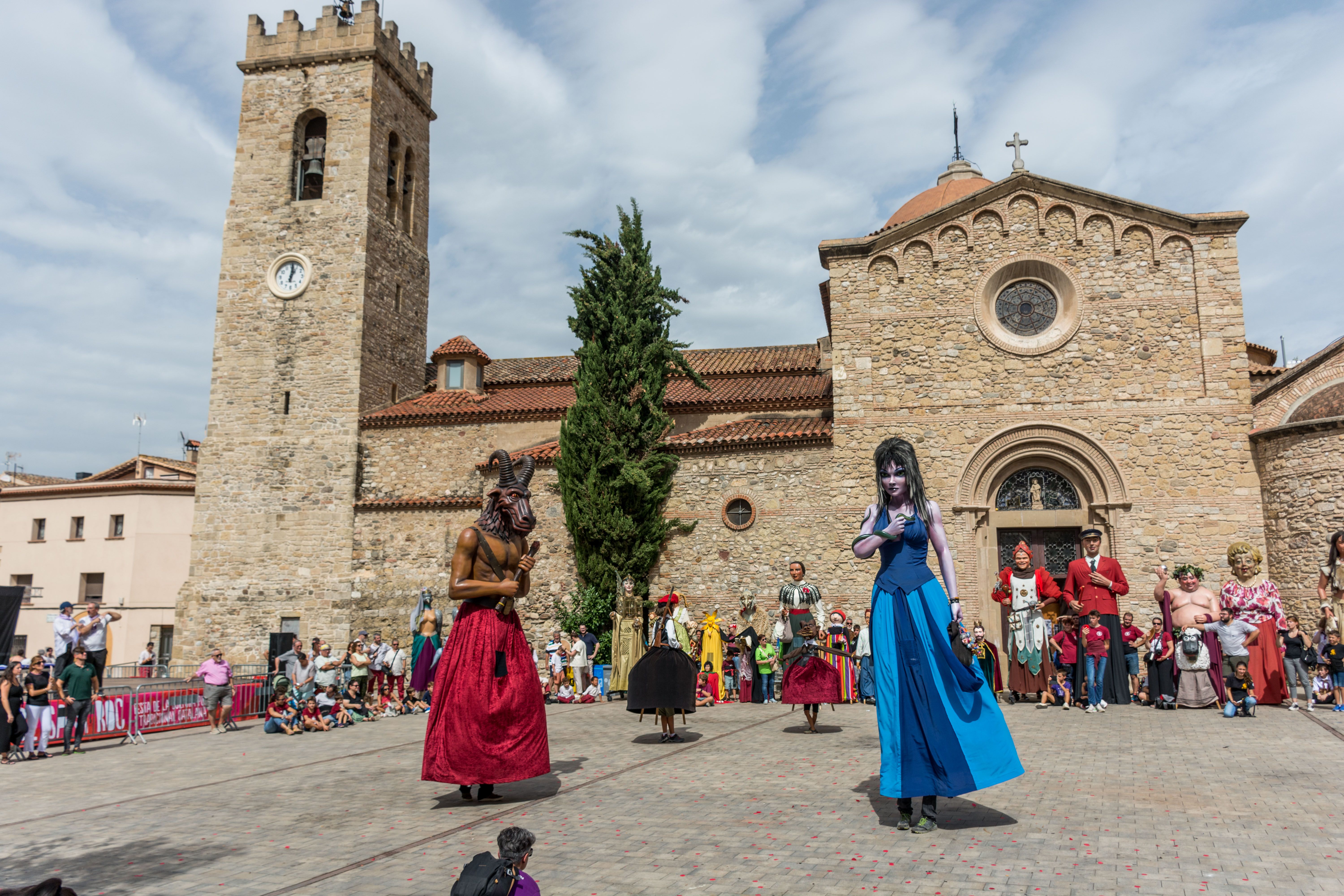 30a Trobada de Gegants durant els 'Tocs de Sant Roc' 2023. FOTO: Carmelo Jiménez