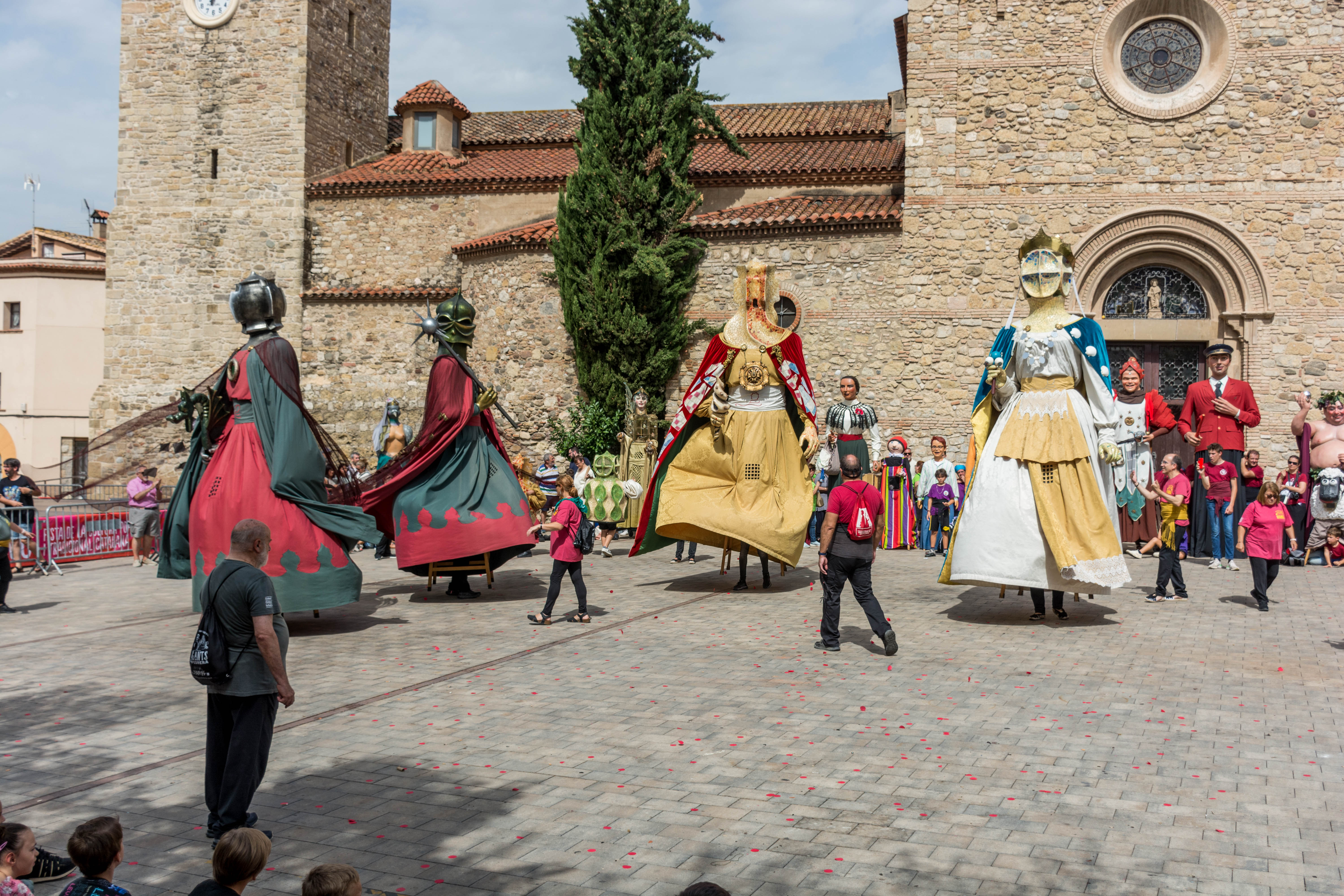 30a Trobada de Gegants durant els 'Tocs de Sant Roc' 2023. FOTO: Carmelo Jiménez