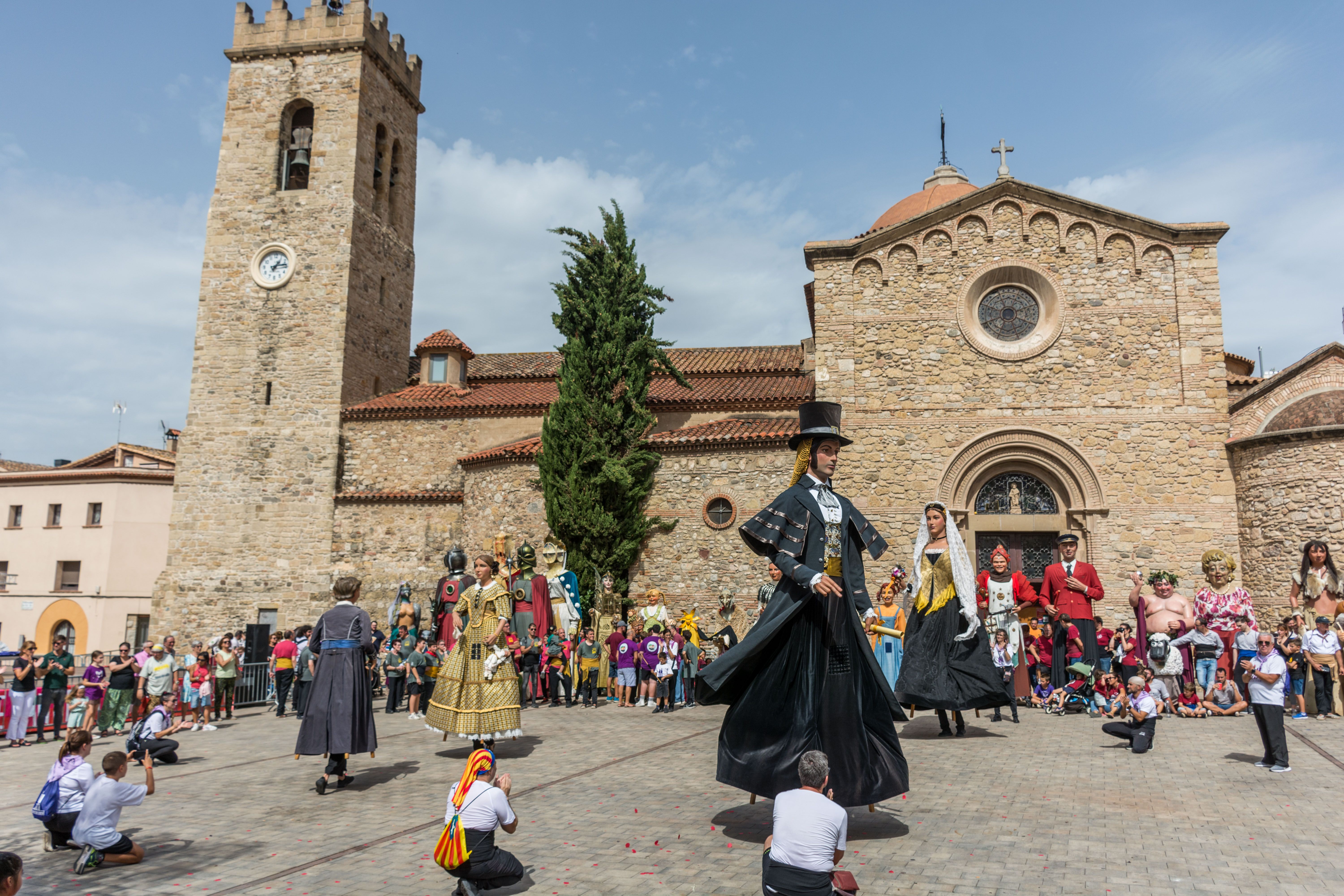 30a Trobada de Gegants durant els 'Tocs de Sant Roc' 2023. FOTO: Carmelo Jiménez