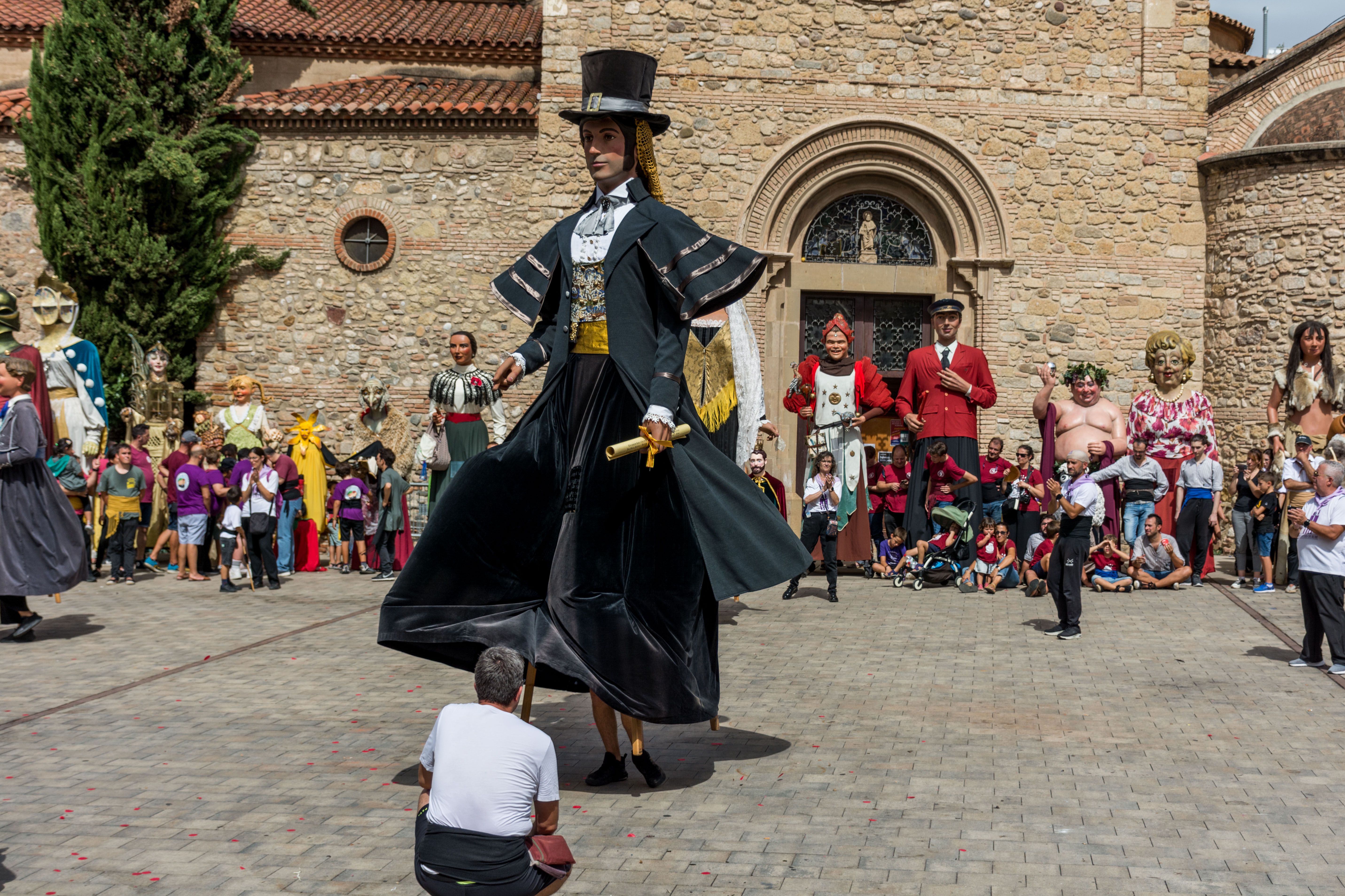 30a Trobada de Gegants durant els 'Tocs de Sant Roc' 2023. FOTO: Carmelo Jiménez