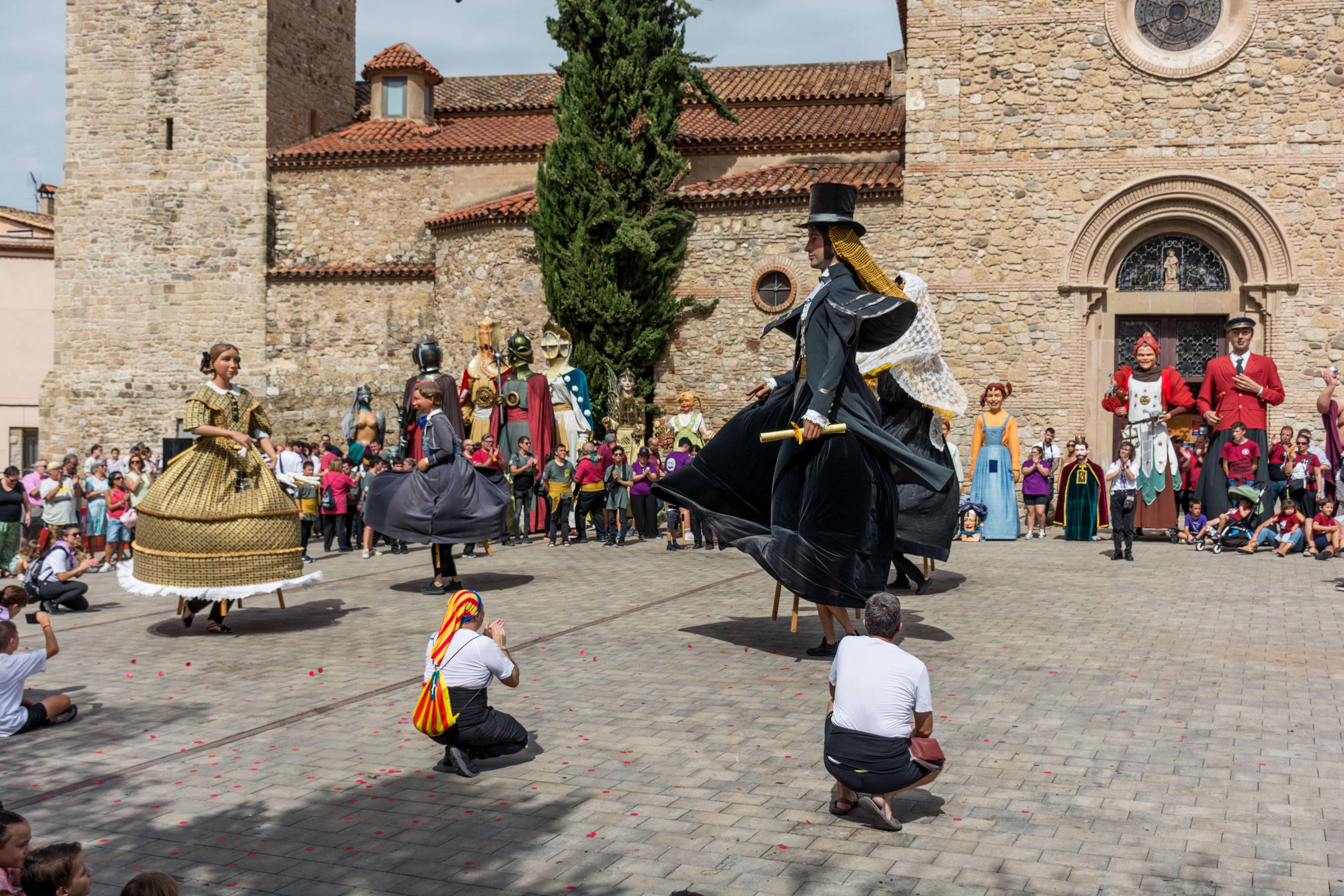 30a Trobada de Gegants durant els 'Tocs de Sant Roc' 2023. FOTO: Carmelo Jiménez