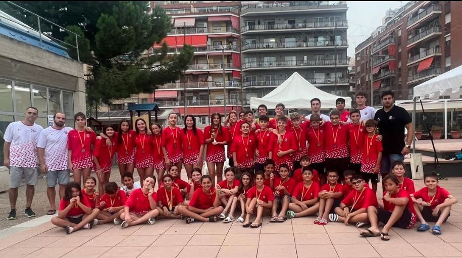Els alevins i alevines del CN Rubí, han participat durant aquest cap de setmana passat al trofeu Lluis Giralt, organitzat pel CN Sant Andreu. Foto: CN Rubí Els alevins i alevines del CN Rubí, han participat durant aquest cap de setmana passat al trofeu Lluis Giralt, organitzat pel CN Sant Andreu. Foto: CN Rubí