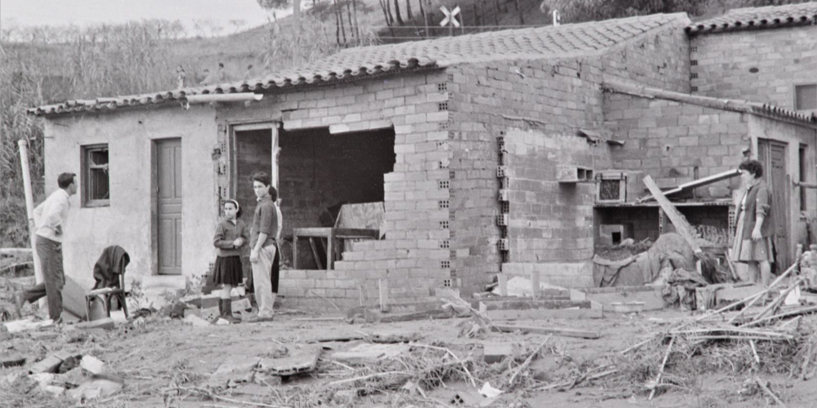  Casa del barri de Font de la Via. Foto: Josep Felibadaló | Arxiu Roset | Arxiu Municipal de Rubí