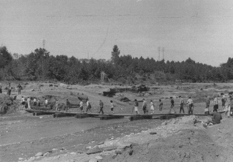 Els herois de la riera de 1962. Foto: Bartomeu Cucurull | Arxiu municipal