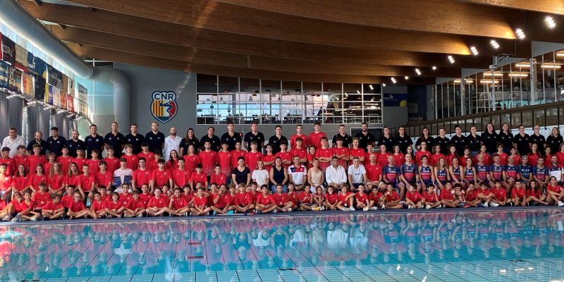 Presentació dels equips per a la nova temporada. Foto: CN Rubí