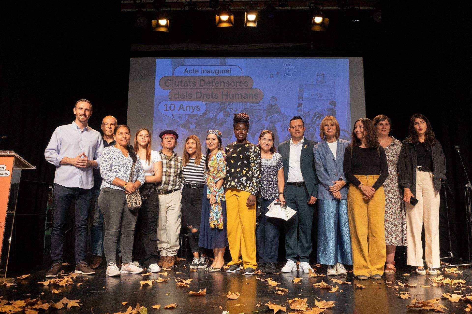 l projecte inicia una gira per a tot el territori, inclosa la nostra ciutat, amb l'objectiu de donar visibilitat a aquelles persones que defensen els drets humans arreu del món. Foto: Ajuntament de Sant Boi