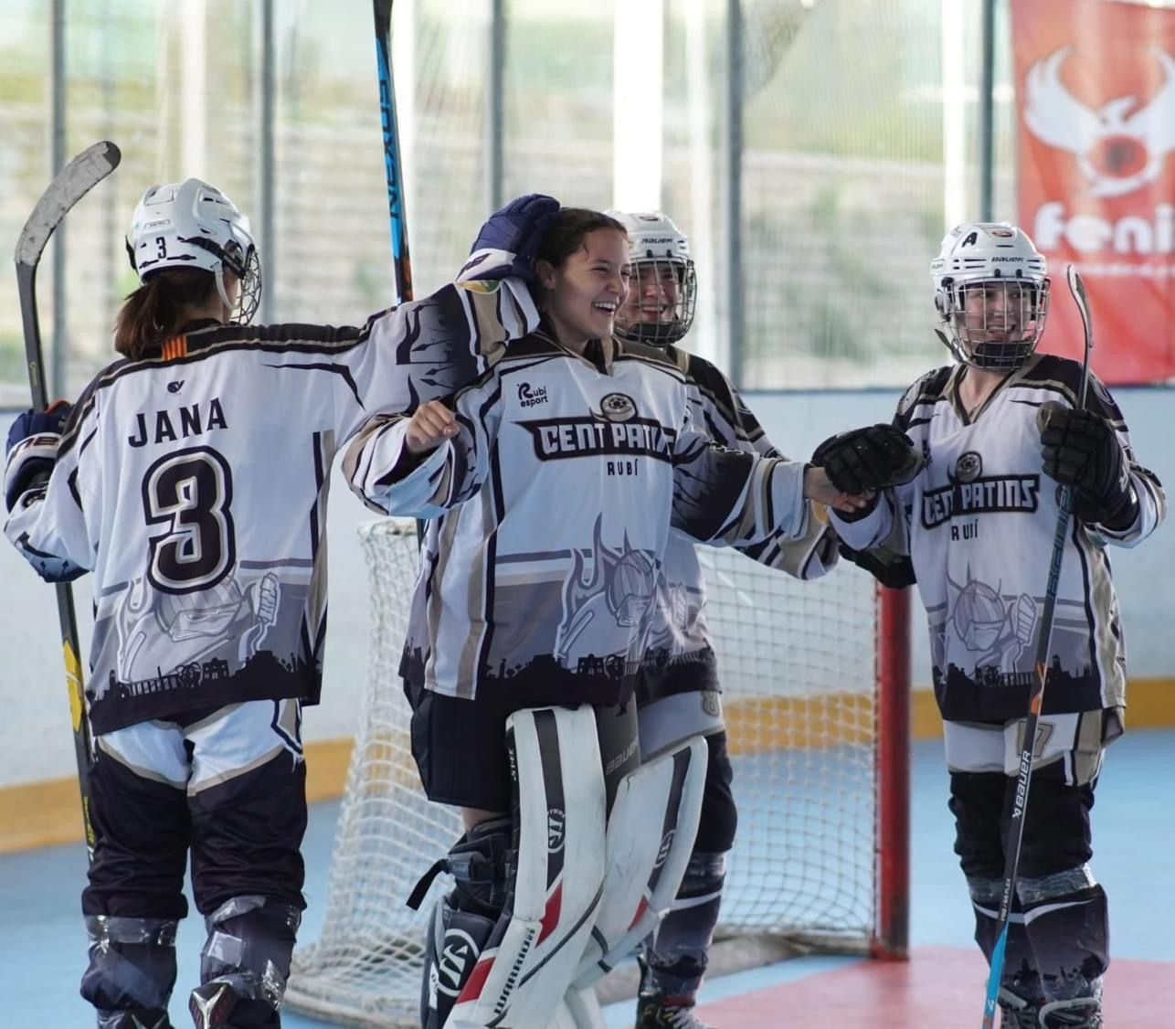 Triplet de victòries per al HCR Cent Patins. FOTO: Cedida