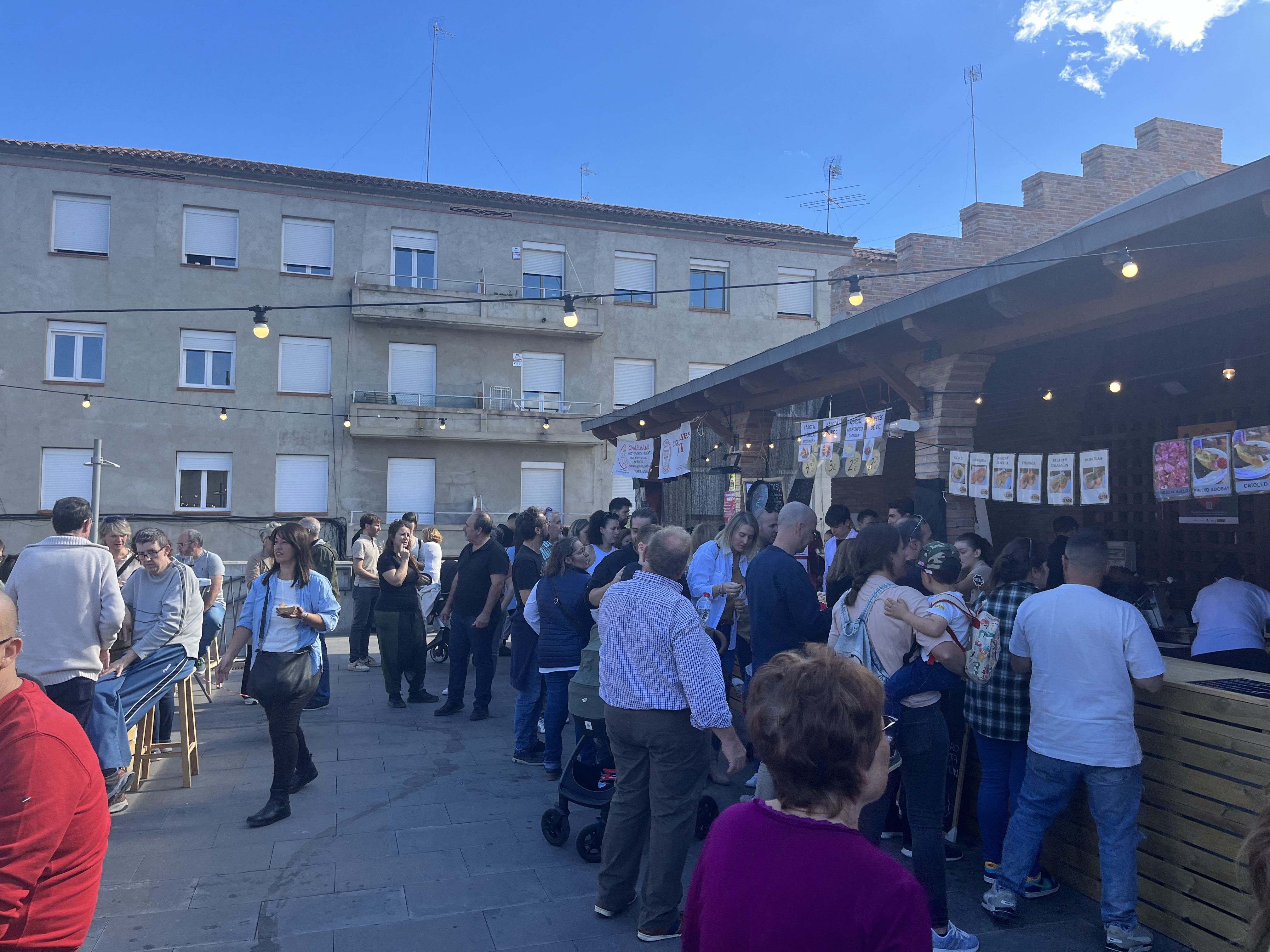 Durant el dia el Celler Cooperatiu s'ha omplert d'activitats i música. Foto: Redacció