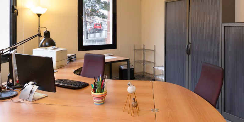 Despatx al Centre Tècnic Rubí. FOTO: Cedida Despatx al Centre Tècnic Rubí. FOTO: Cedida