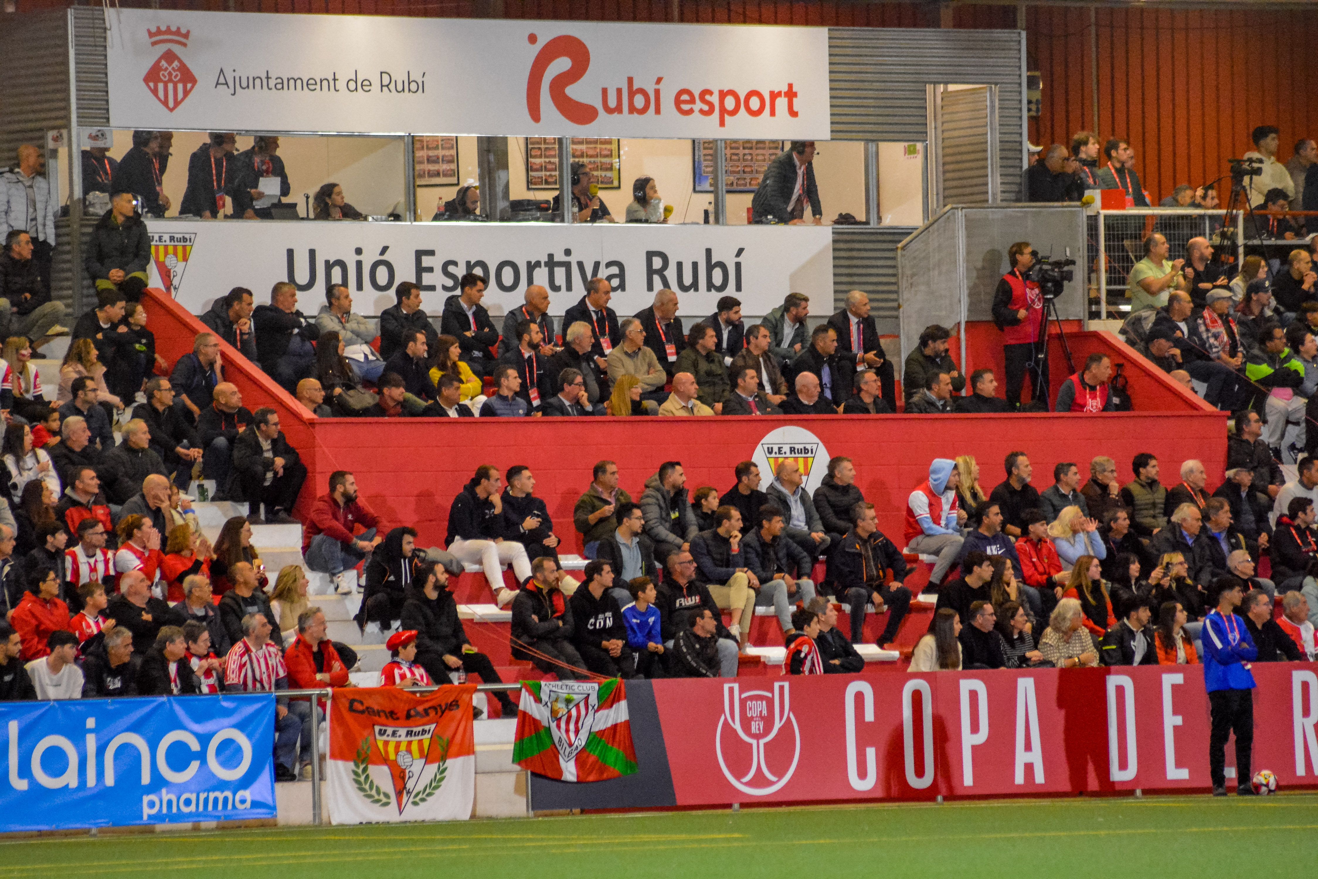 Partit de Copa del Rei UE Rubí-Athletic de Bilbao. FOTO: Carmelo Jiménez