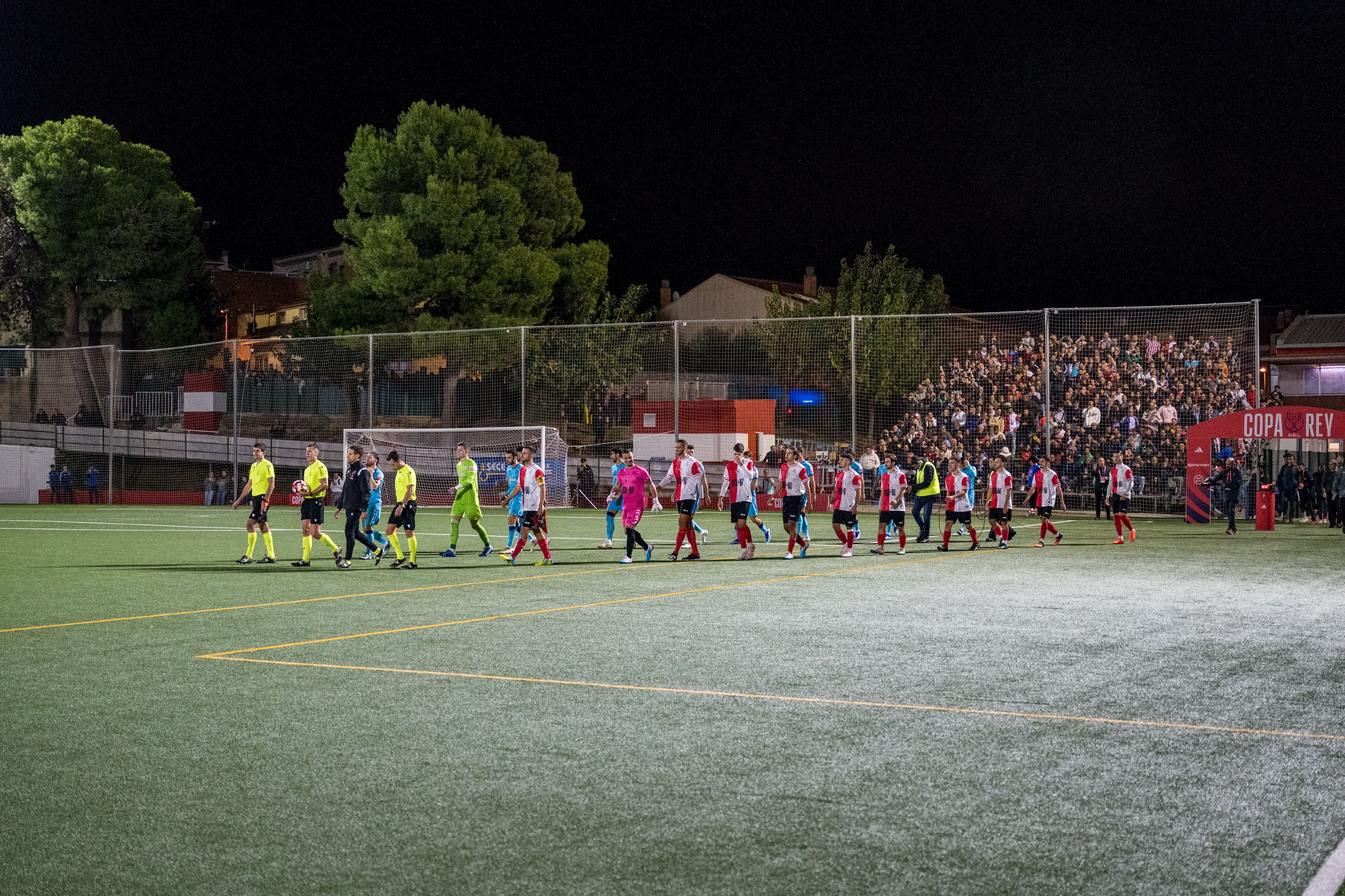 Partit de Copa del Rei UE Rubí-Athletic de Bilbao. FOTO: Carmelo Jiménez