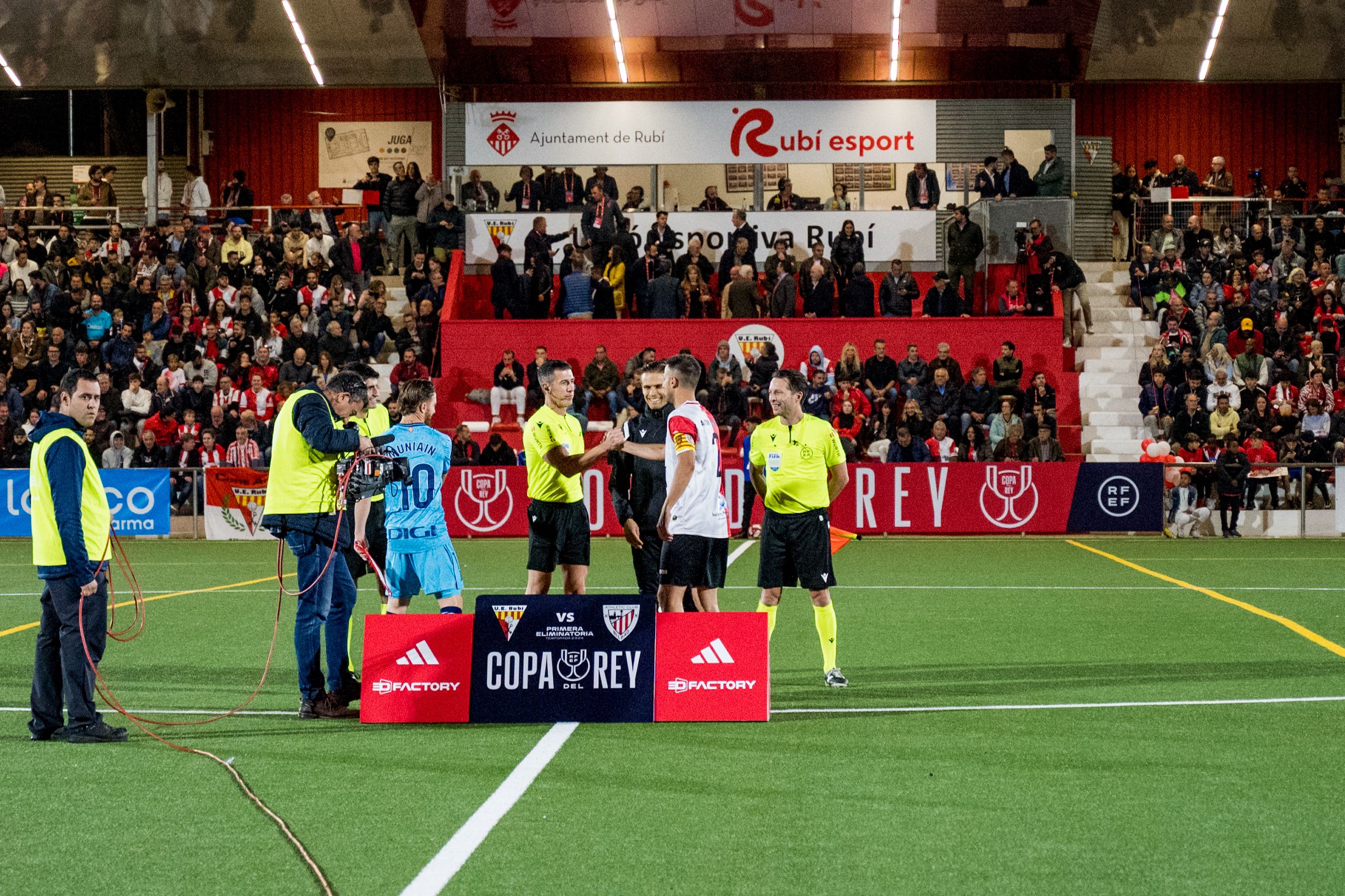 Partit de Copa del Rei UE Rubí-Athletic de Bilbao. FOTO: Carmelo Jiménez