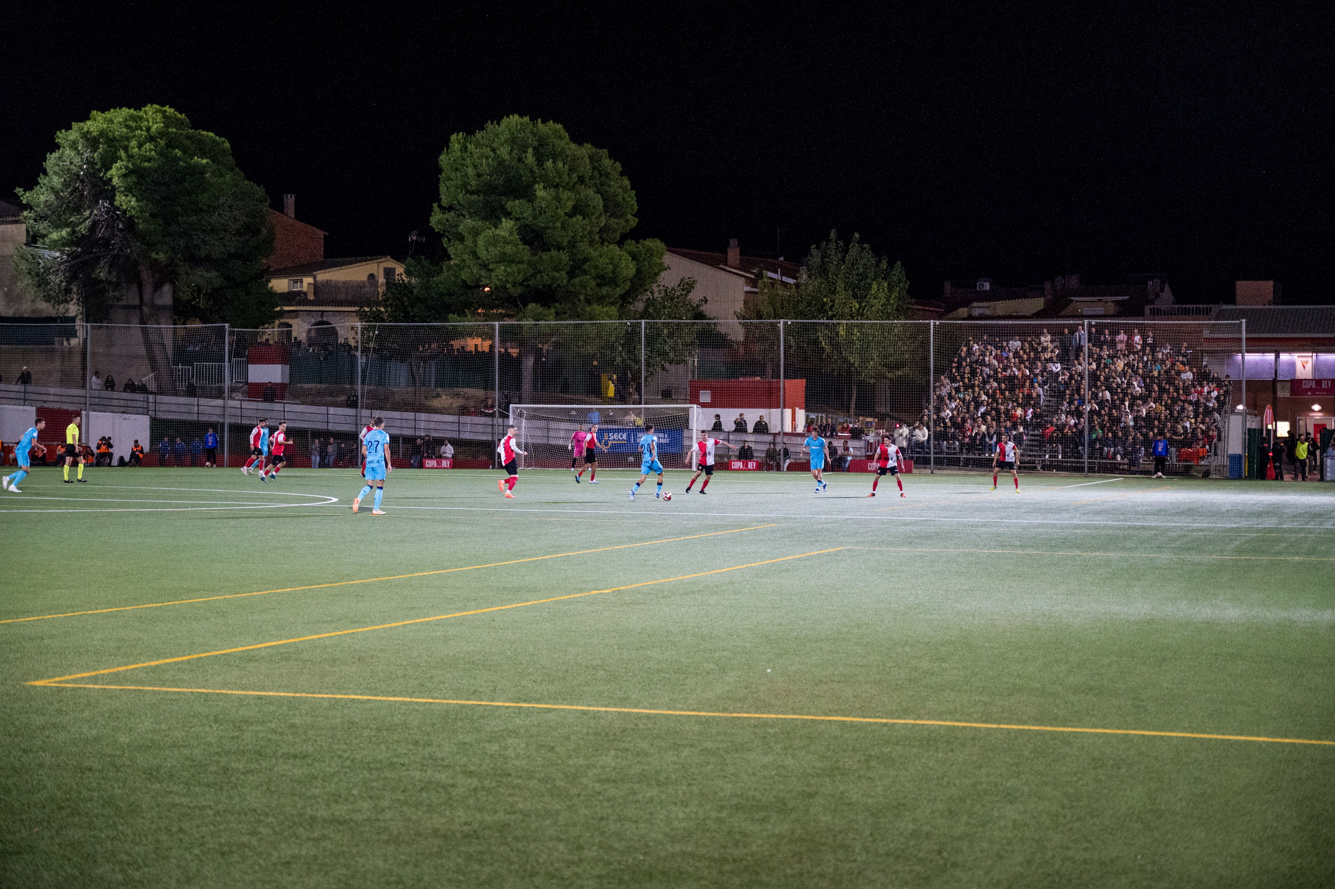 Partit de Copa del Rei UE Rubí-Athletic de Bilbao. FOTO: Carmelo Jiménez