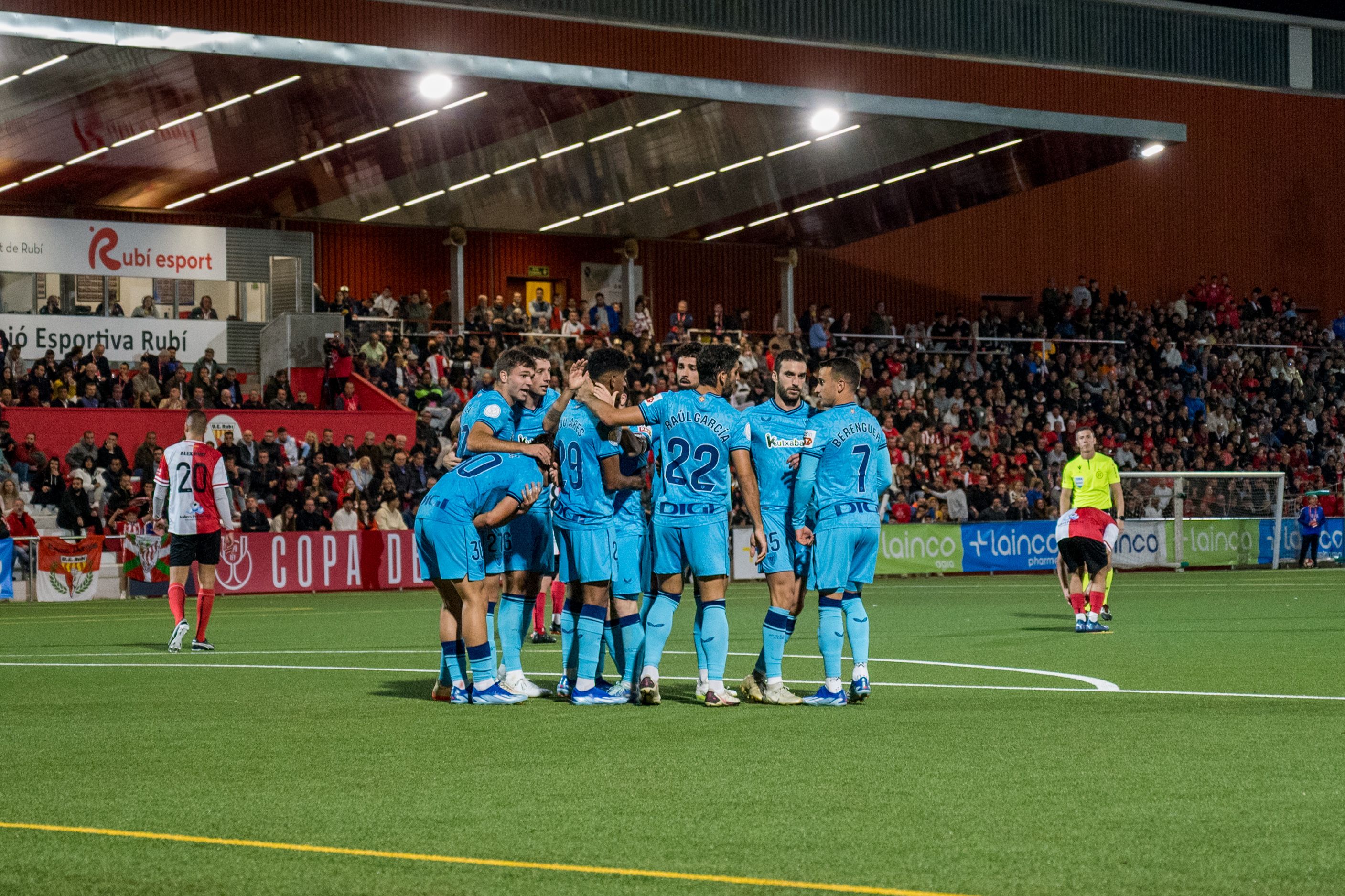 Partit de Copa del Rei UE Rubí-Athletic de Bilbao. FOTO: Carmelo Jiménez