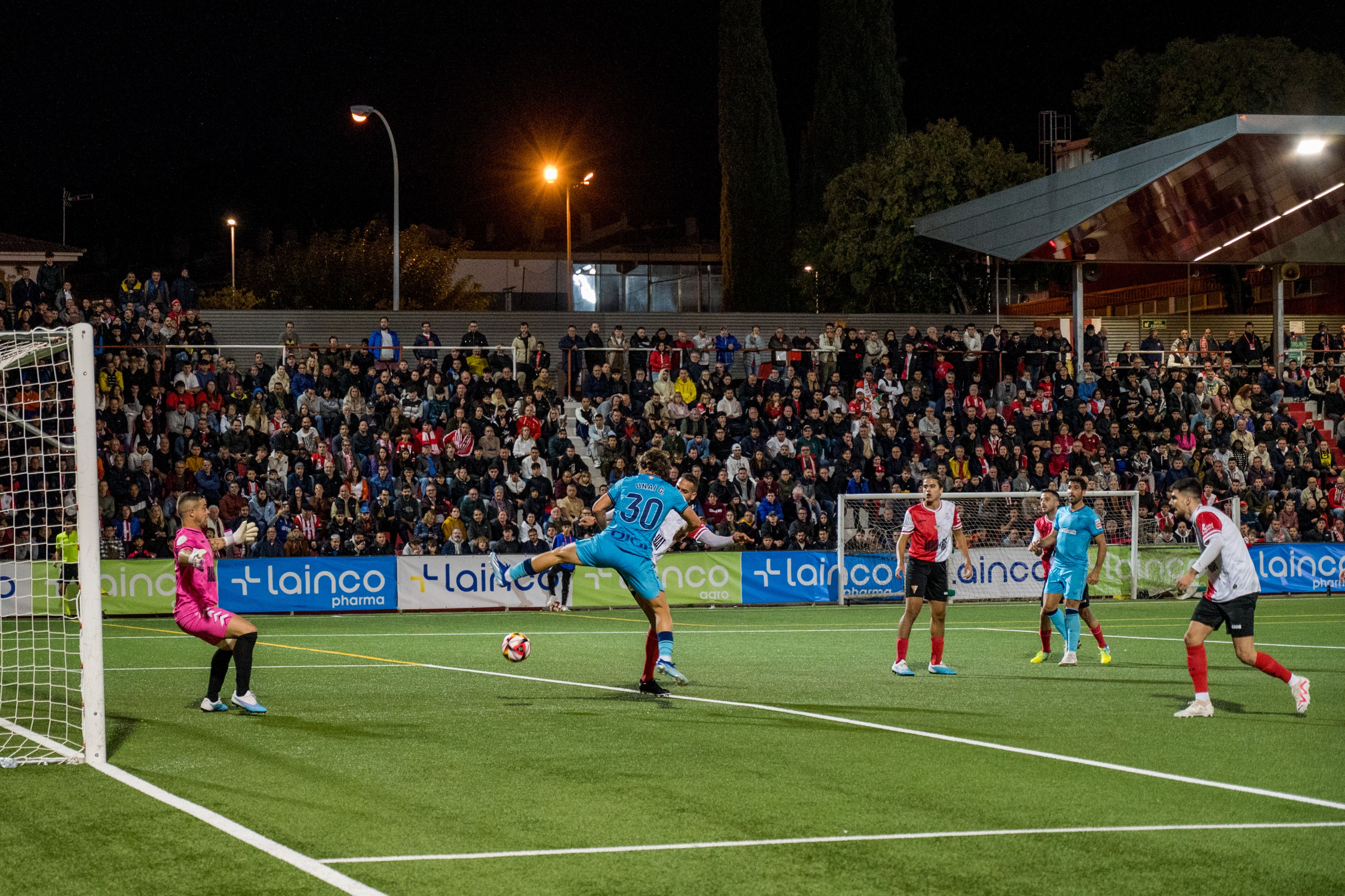 Partit de Copa del Rei UE Rubí-Athletic de Bilbao. FOTO: Carmelo Jiménez