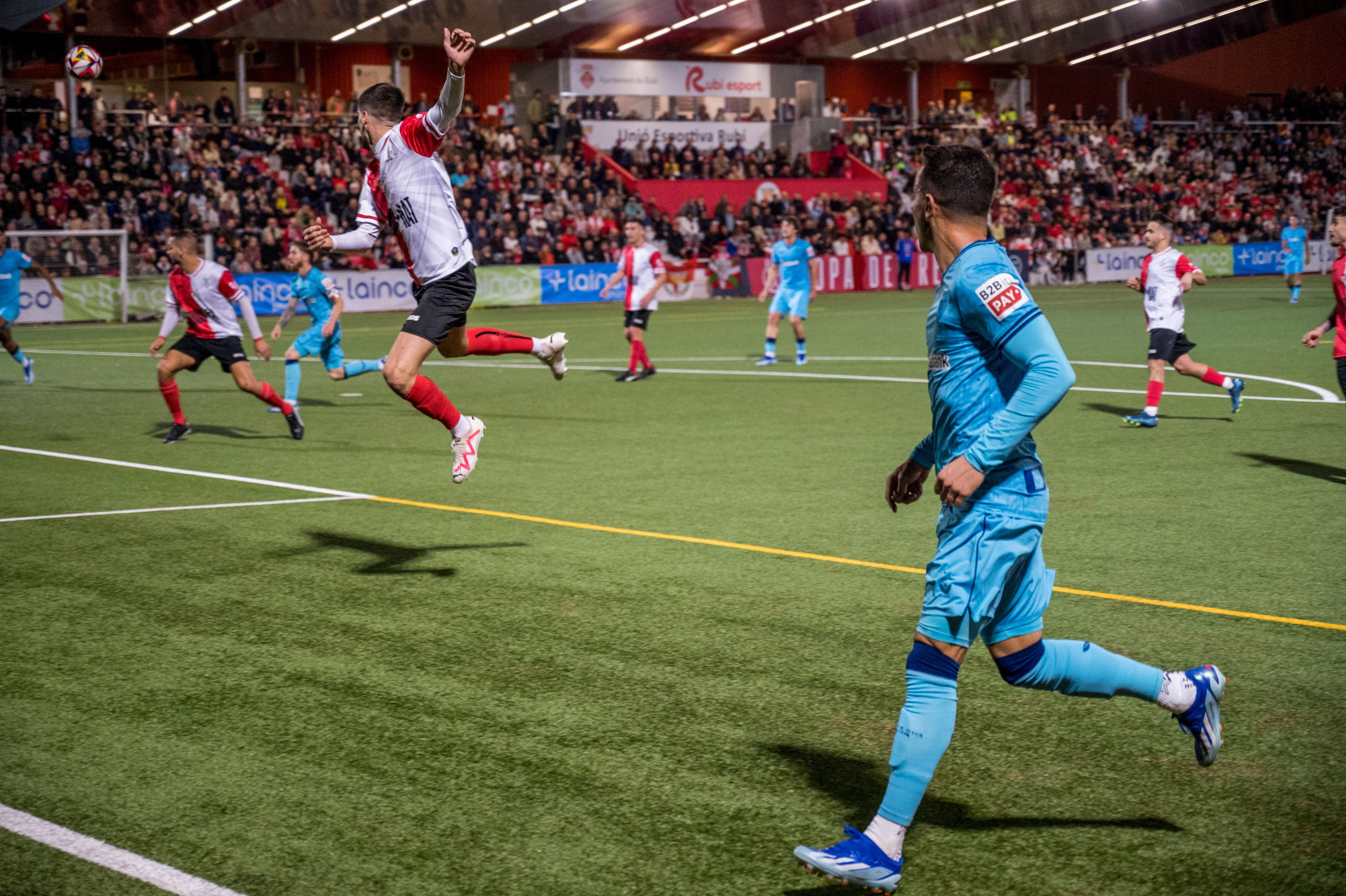 Partit de Copa del Rei UE Rubí-Athletic de Bilbao. FOTO: Carmelo Jiménez