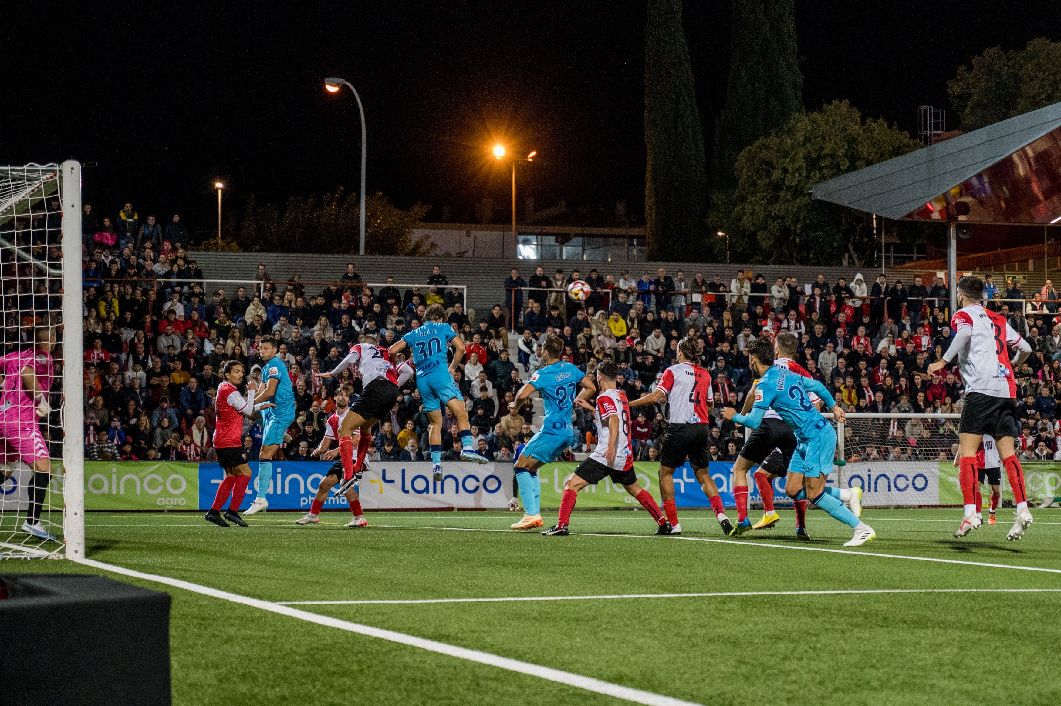 Partit de Copa del Rei UE Rubí-Athletic de Bilbao. FOTO: Carmelo Jiménez