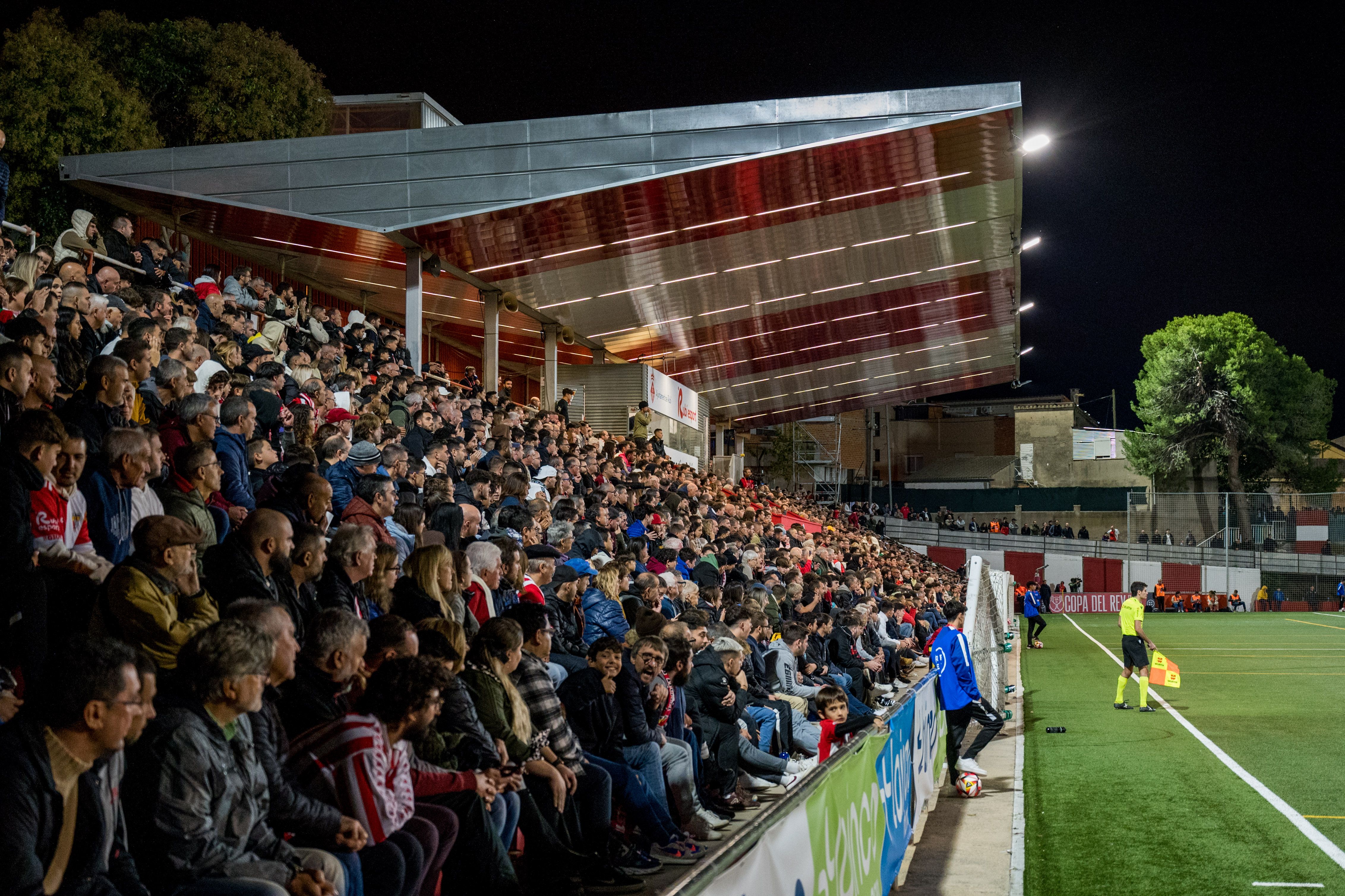 Partit de Copa del Rei UE Rubí-Athletic de Bilbao. FOTO: Carmelo Jiménez