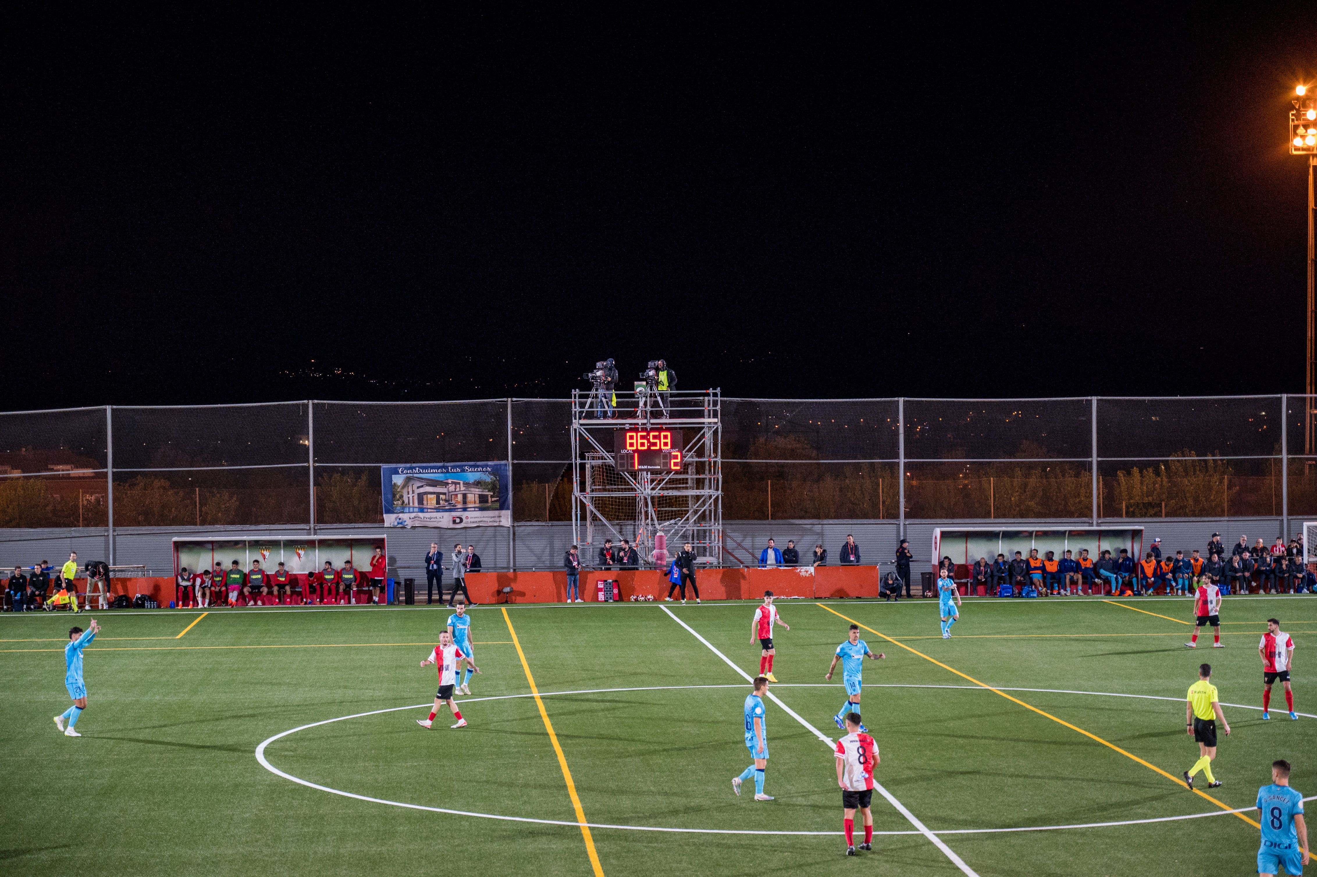 Partit de Copa del Rei UE Rubí-Athletic de Bilbao. FOTO: Carmelo Jiménez