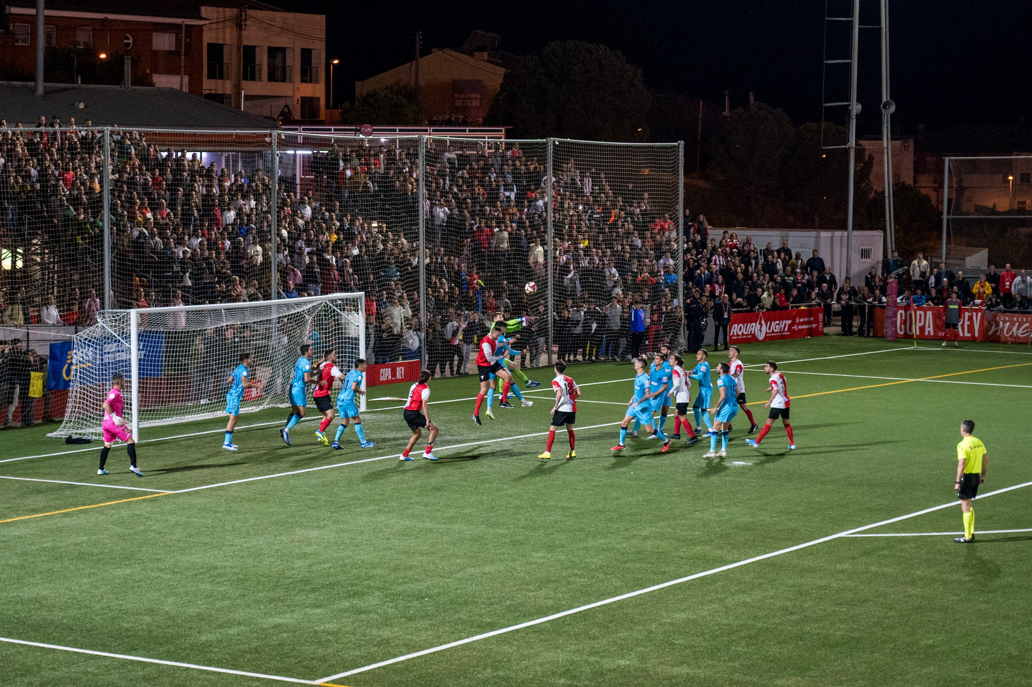 Partit de Copa del Rei UE Rubí-Athletic de Bilbao. FOTO: Carmelo Jiménez