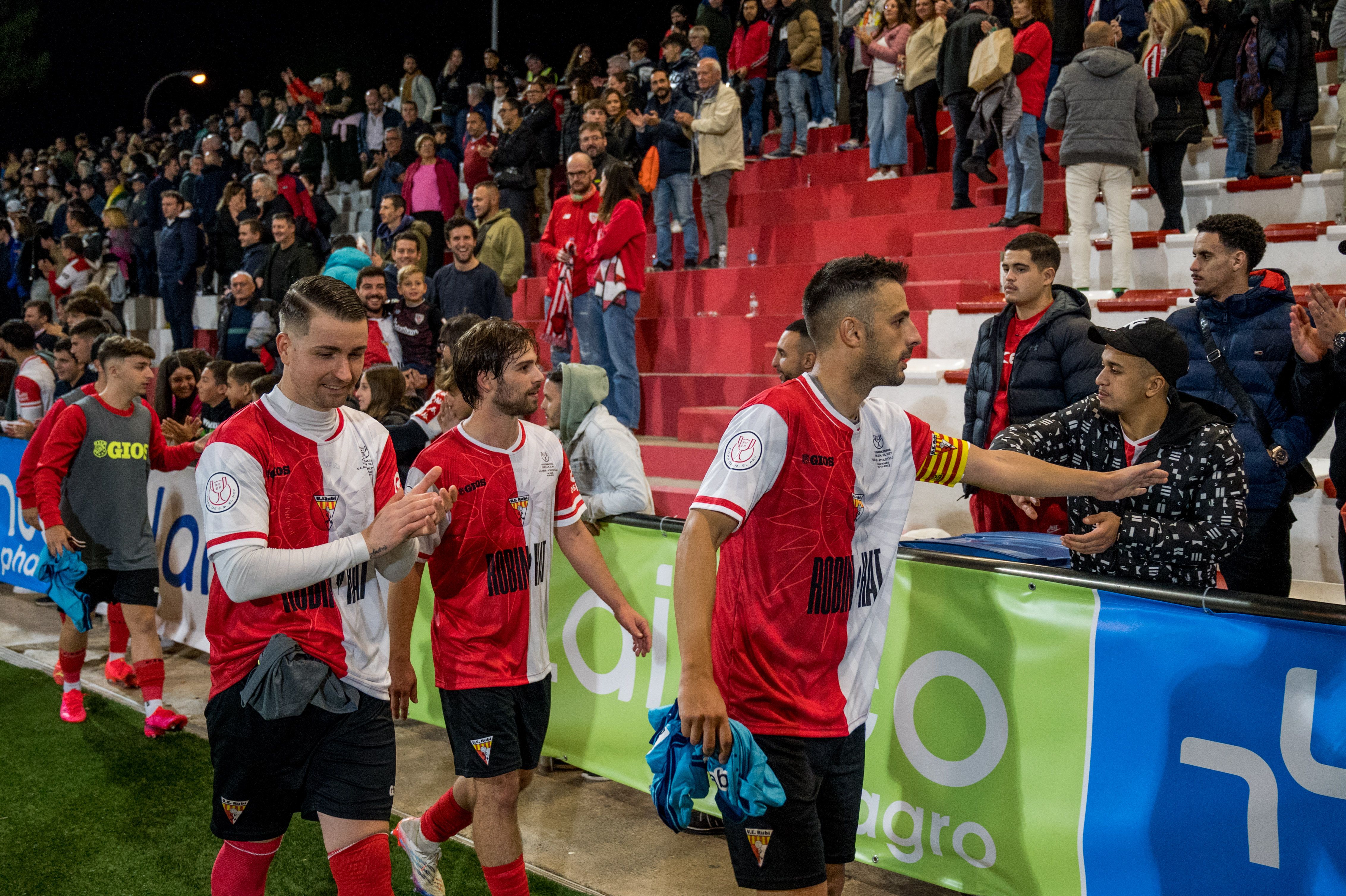 Partit de Copa del Rei UE Rubí-Athletic de Bilbao. FOTO: Carmelo Jiménez