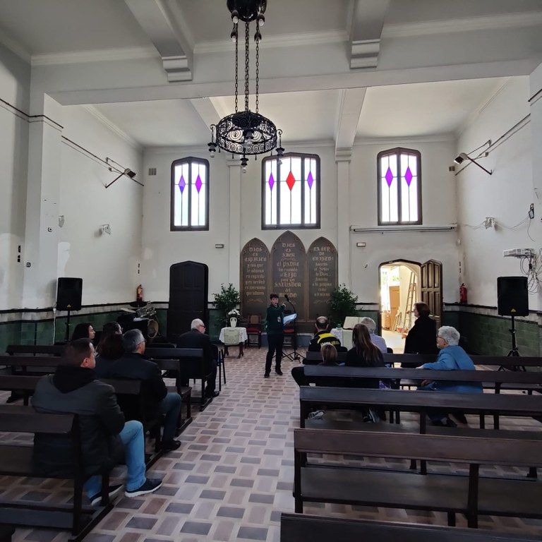 Visita guiada. FOTO: Ajuntament de Rubí/Rubí Guiem