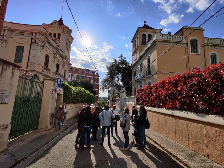 Visita guiada "Els indians que van fer fortuna". FOTO: Rubí Guiem