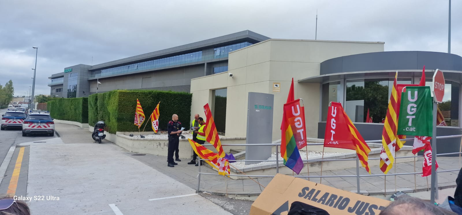 Desconvocada la vaga de B. Braun Surgical. FOTO: Cedida