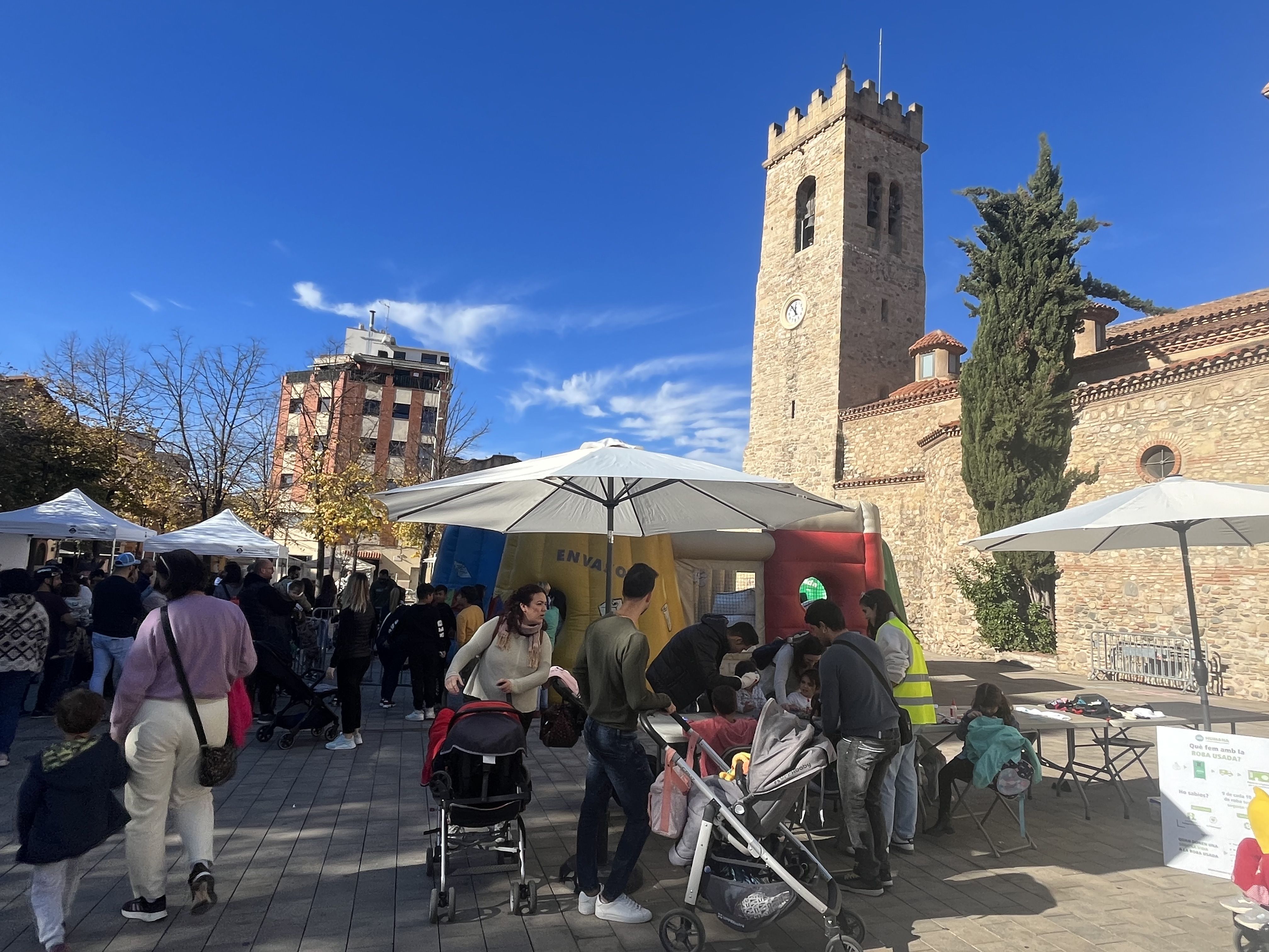 Els nens i nenes de la ciutat han sigut els grans protagonistes d'aquesta iniciativa. Foto: Redacció 