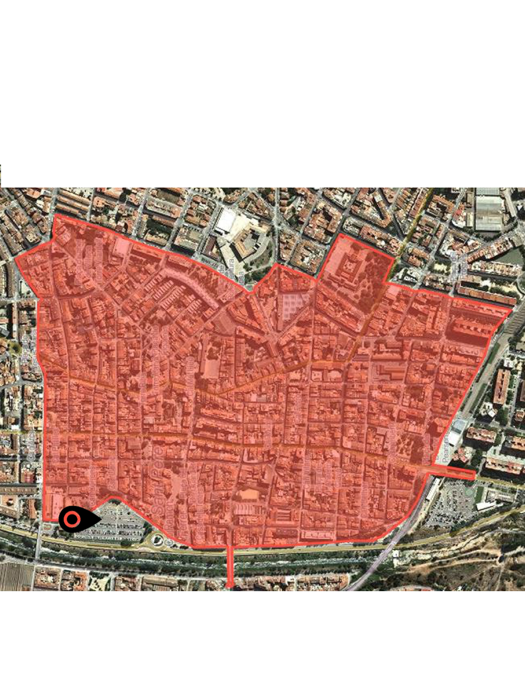 ZBE delimitada de Rubí. 