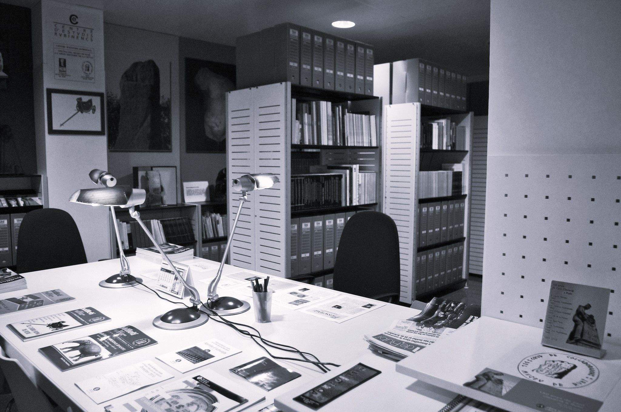 El local de la Biblioteca del Centre d'Estudis Rubinencs. FOTO: Cedida