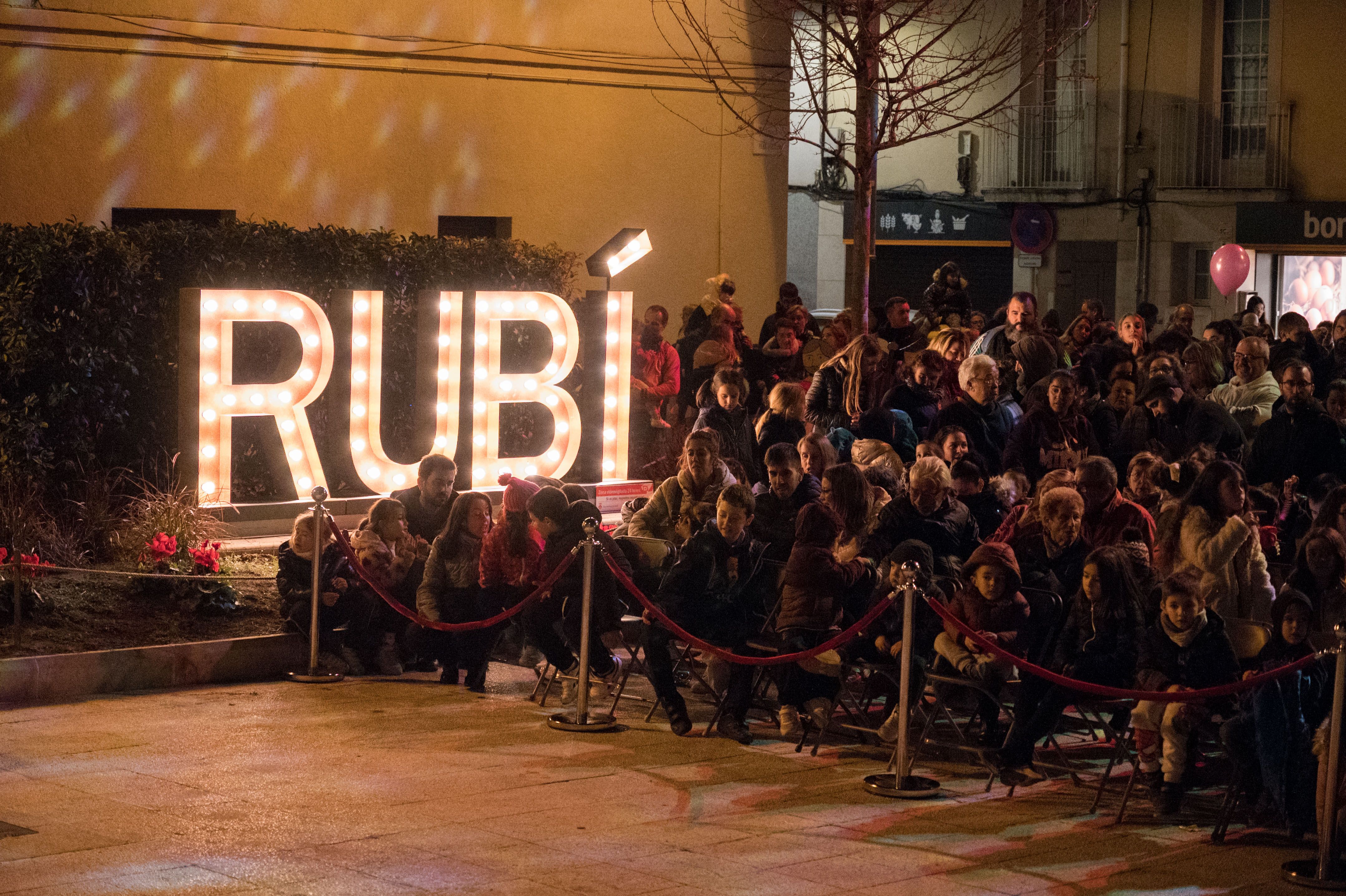 Encesa de llums de Nadal a Rubí 2023. FOTO: Carmelo Jiménez