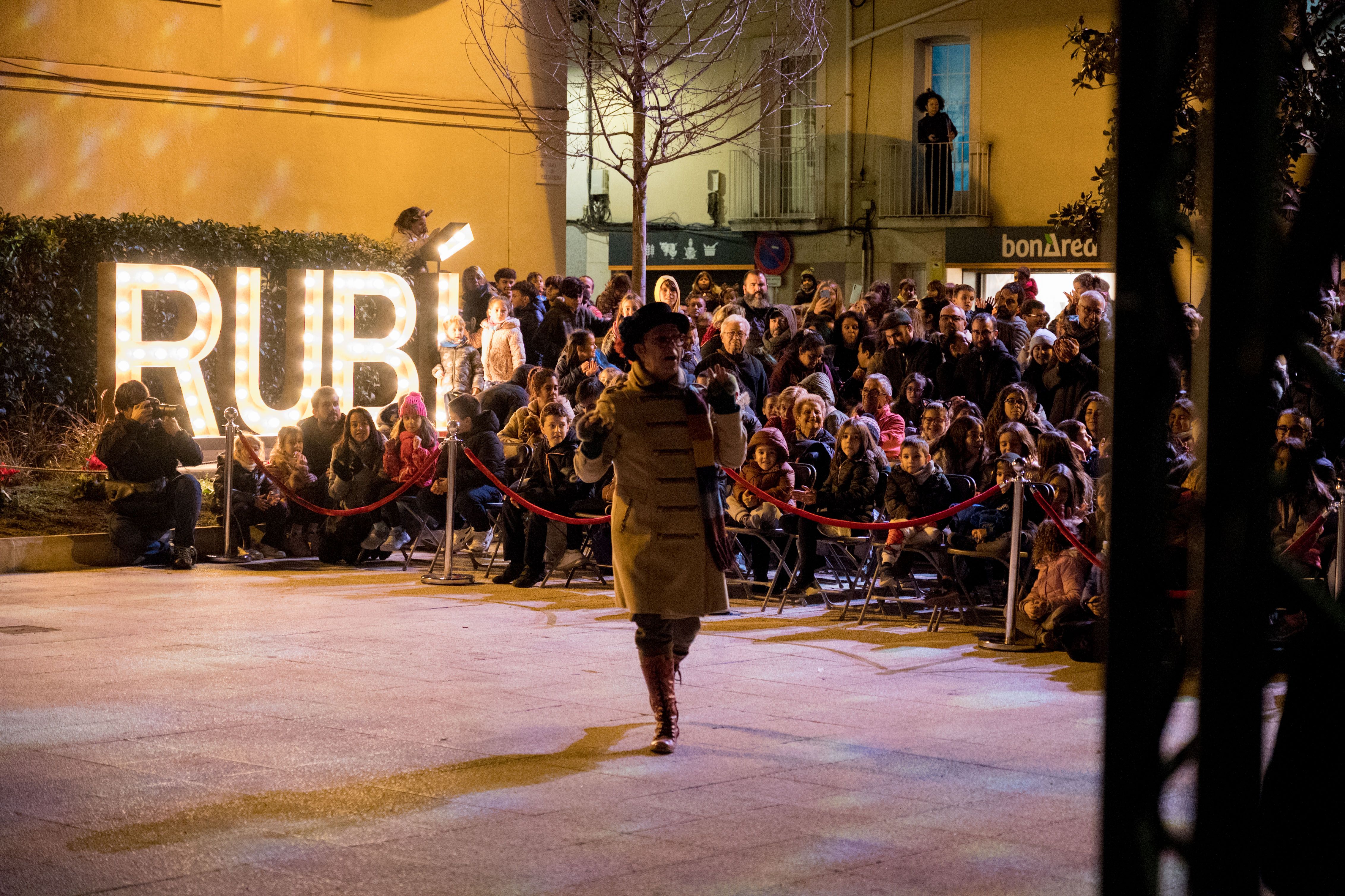 Encesa de llums de Nadal a Rubí 2023. FOTO: Carmelo Jiménez