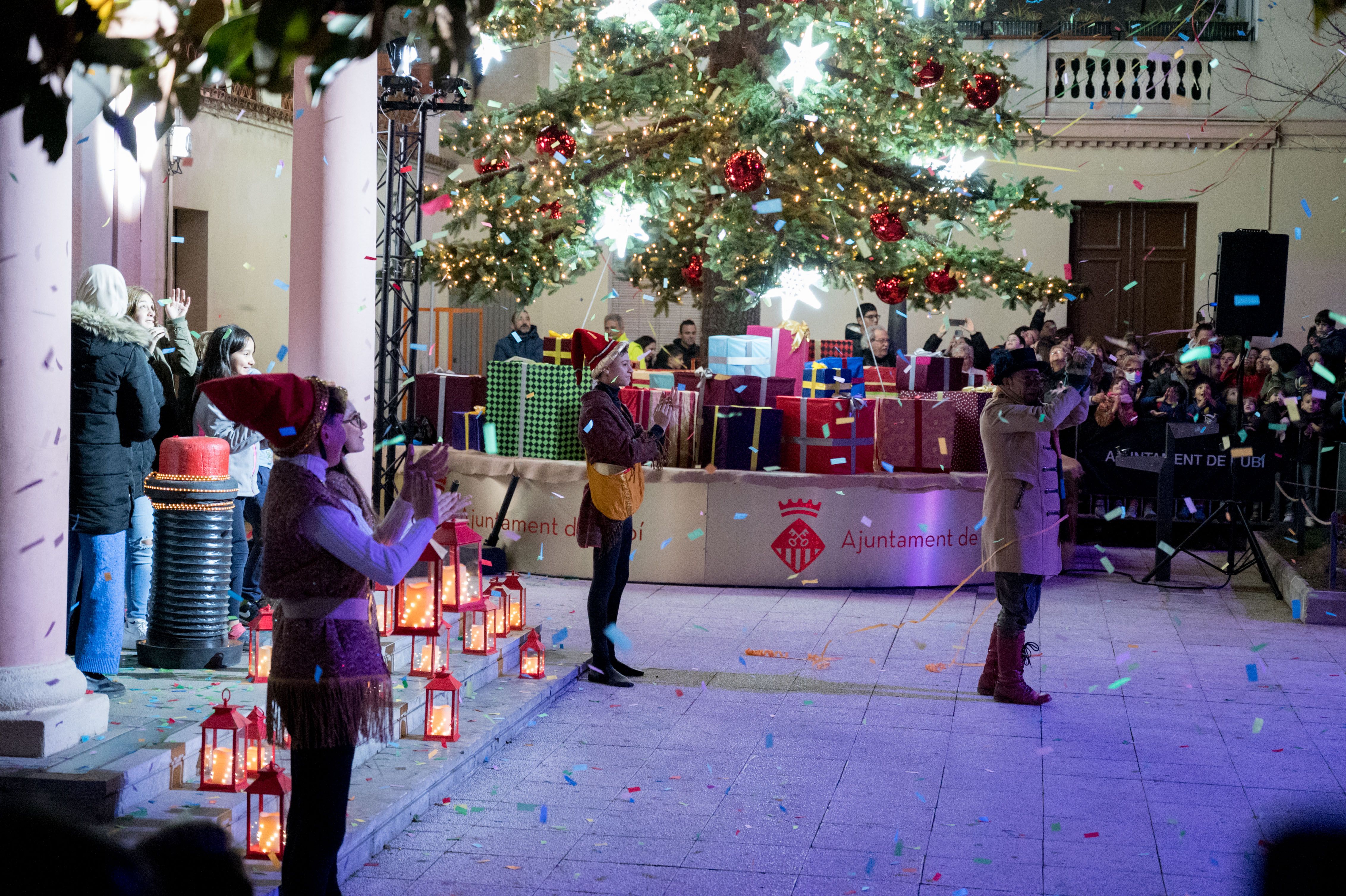 Encesa de llums de Nadal a Rubí 2023. FOTO: Carmelo Jiménez