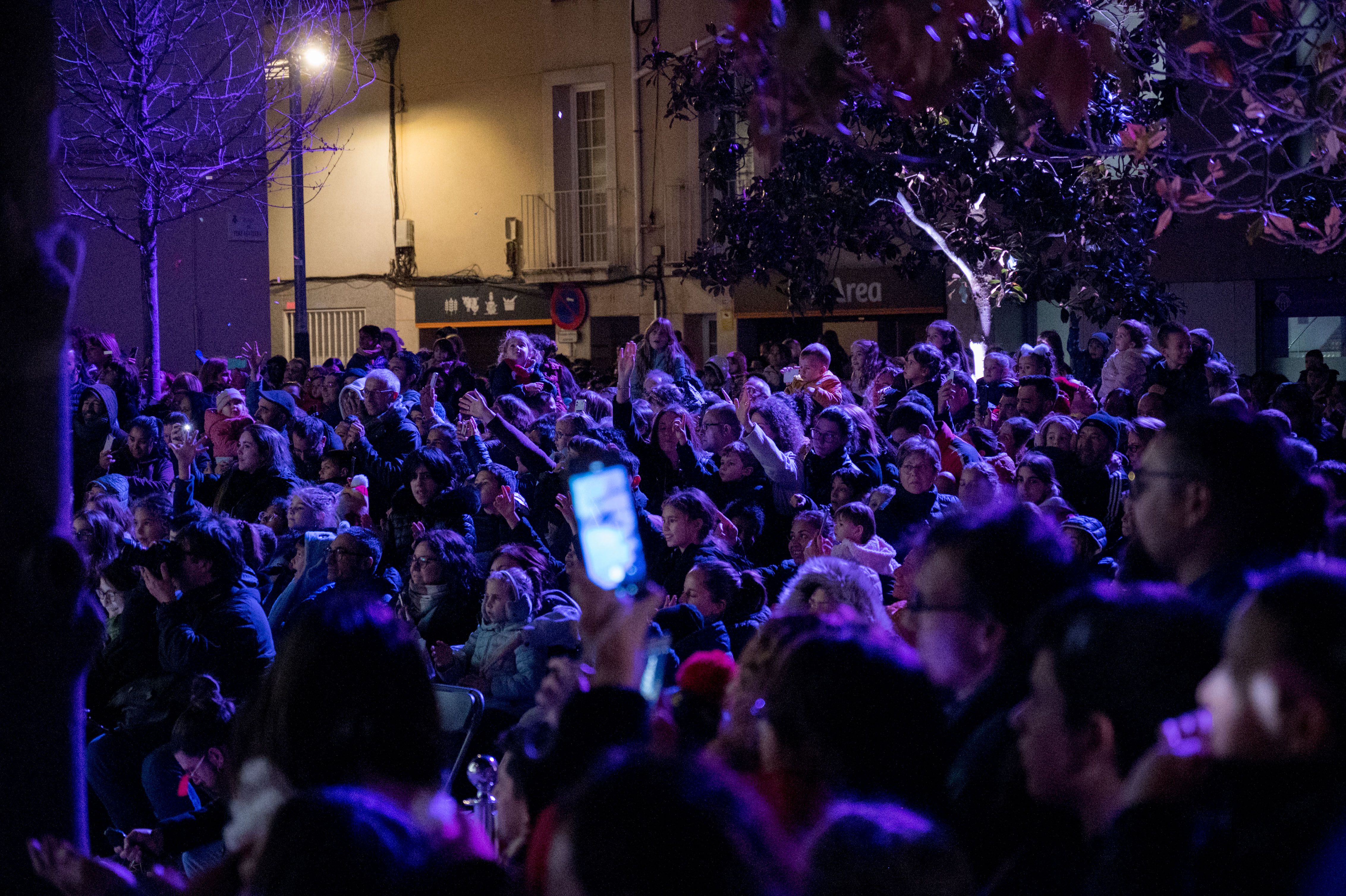 Encesa de llums de Nadal a Rubí 2023. FOTO: Carmelo Jiménez