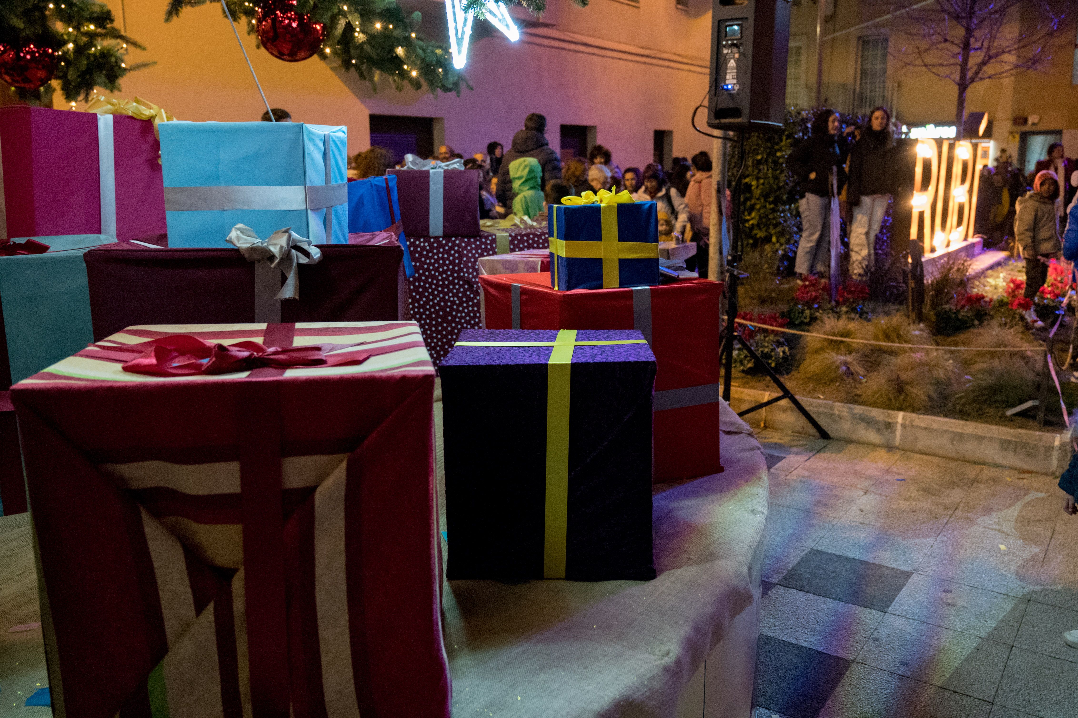 Encesa de llums de Nadal a Rubí 2023. FOTO: Carmelo Jiménez