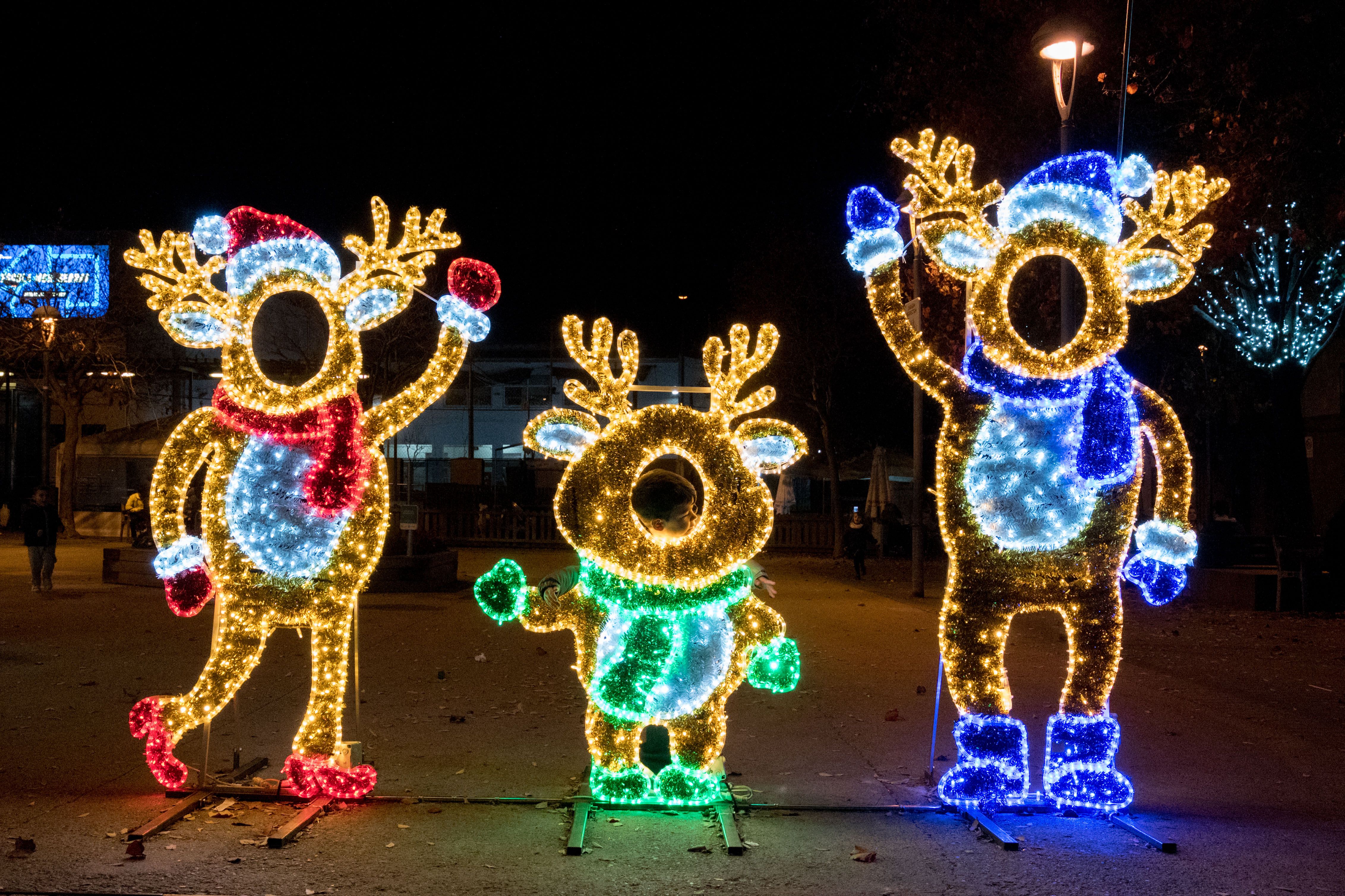 Encesa de llums de Nadal a Rubí 2023. FOTO: Carmelo Jiménez