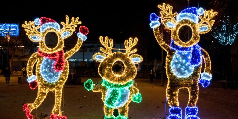 Encesa de llums de Nadal a Rubí 2023. FOTO: Carmelo Jiménez