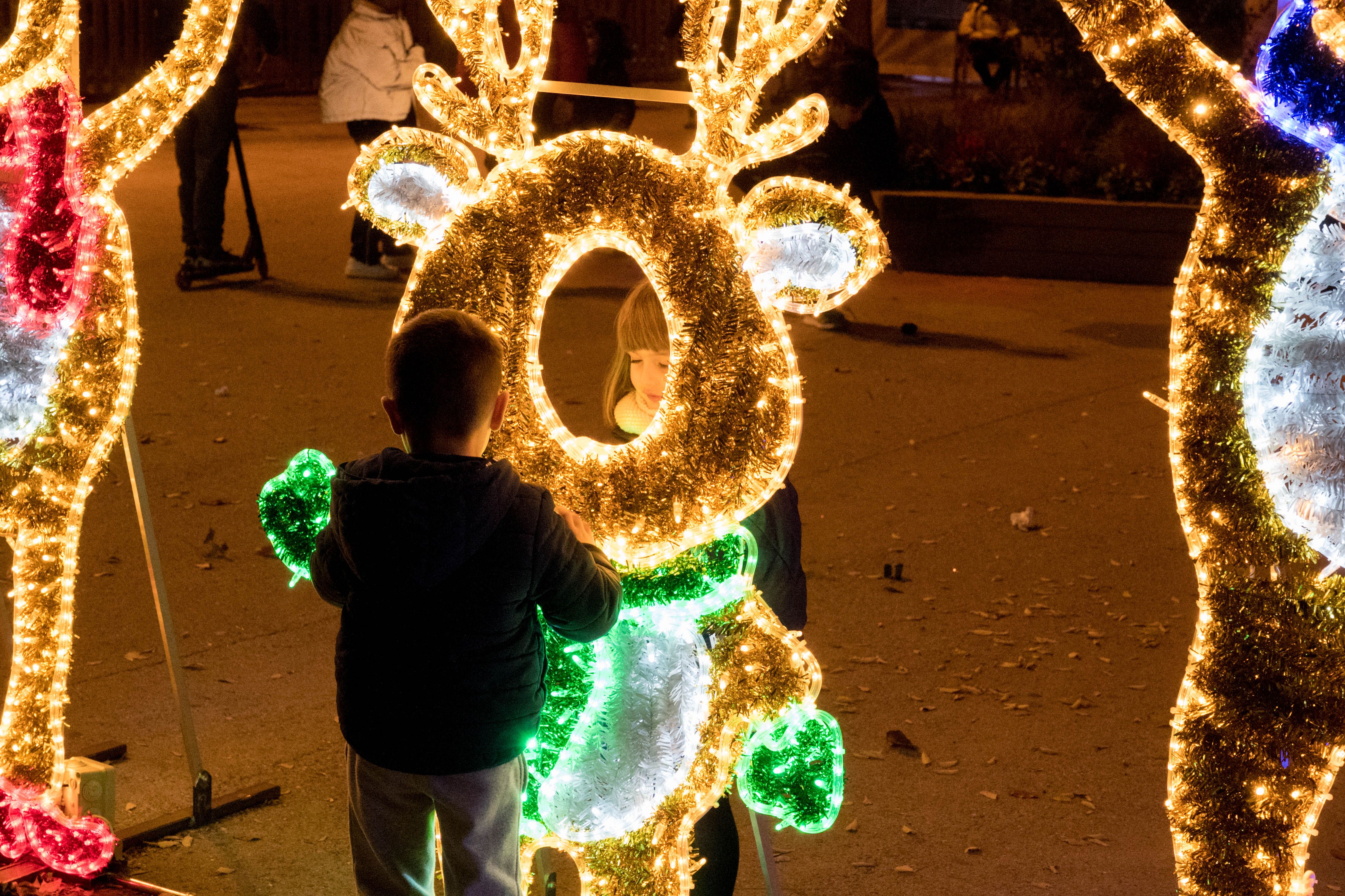 Encesa de llums de Nadal a Rubí 2023. FOTO: Carmelo Jiménez