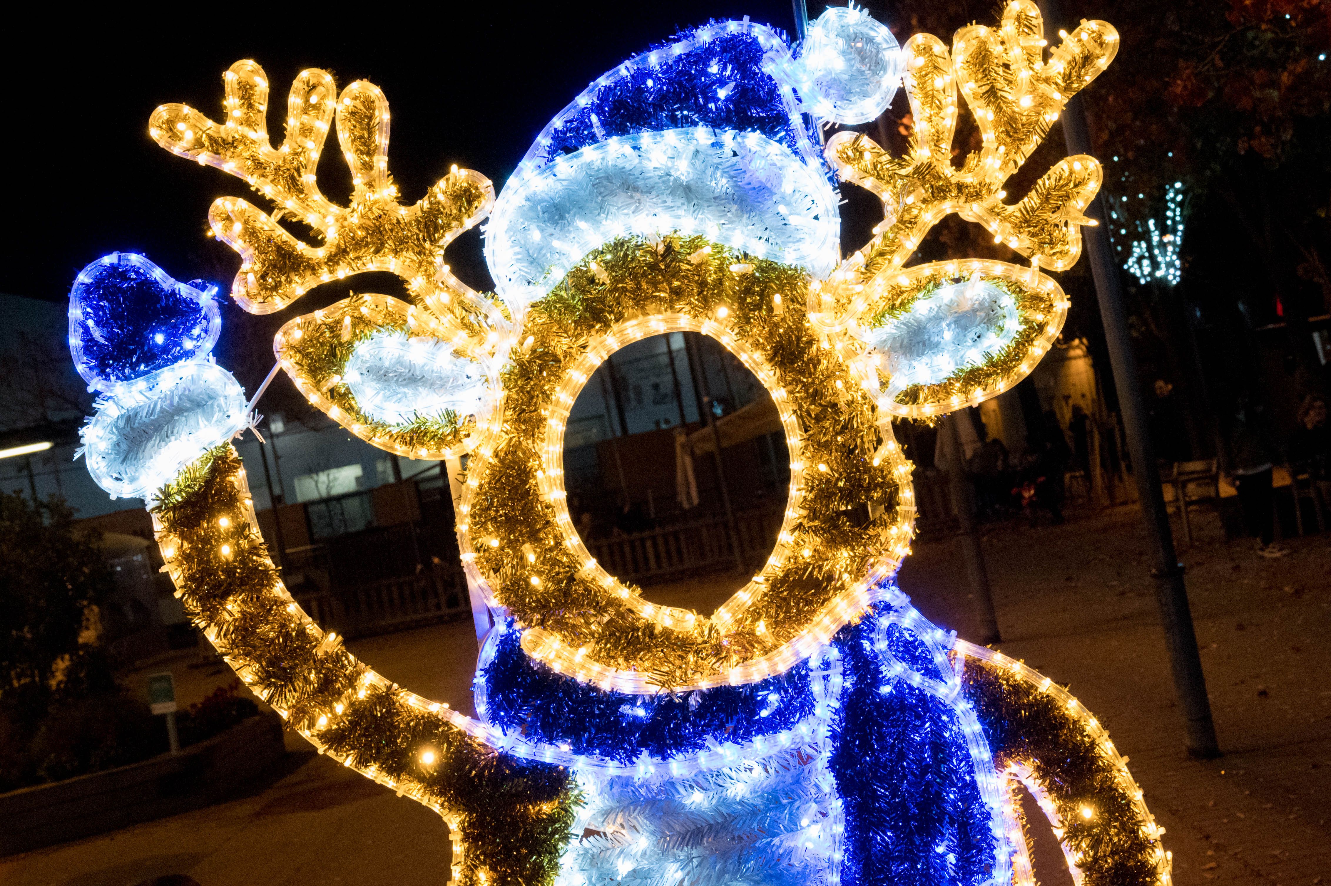 Encesa de llums de Nadal a Rubí 2023. FOTO: Carmelo Jiménez