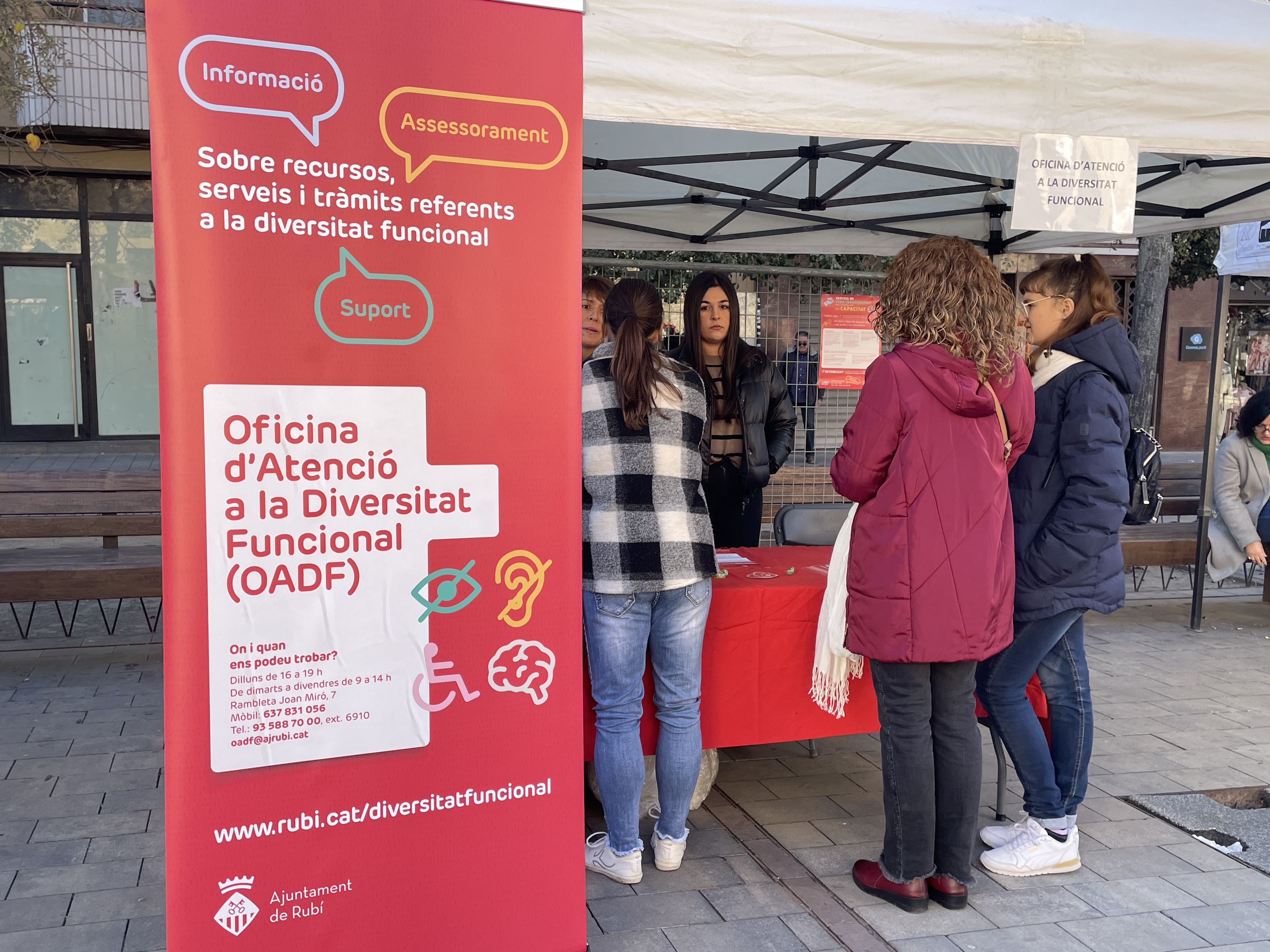 Dia Intenacional de les persones amb diversitat funcional a Rubí 2023. FOTO: Estela Luengo