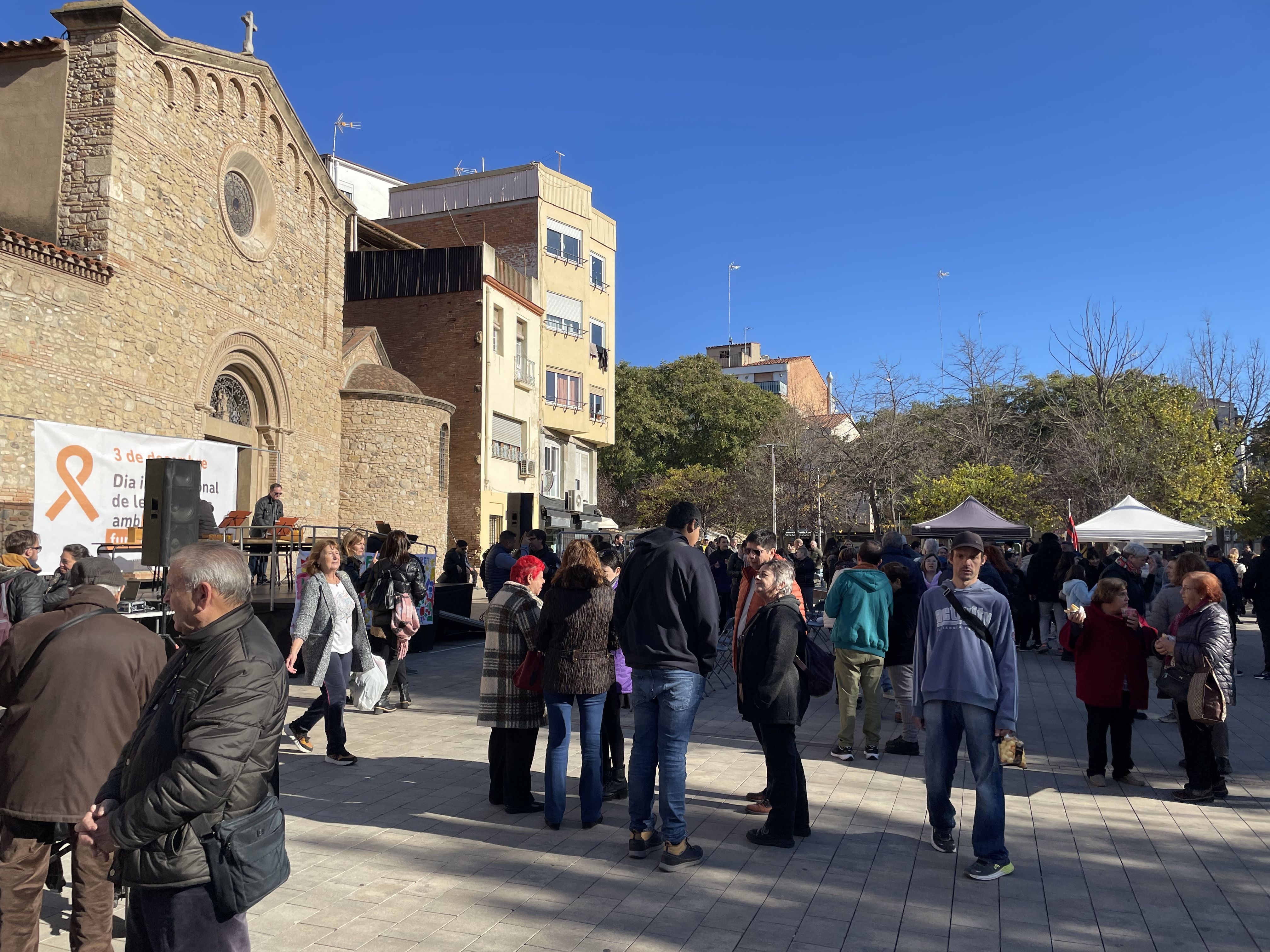 Dia Intenacional de les persones amb diversitat funcional a Rubí 2023. FOTO: Estela Luengo