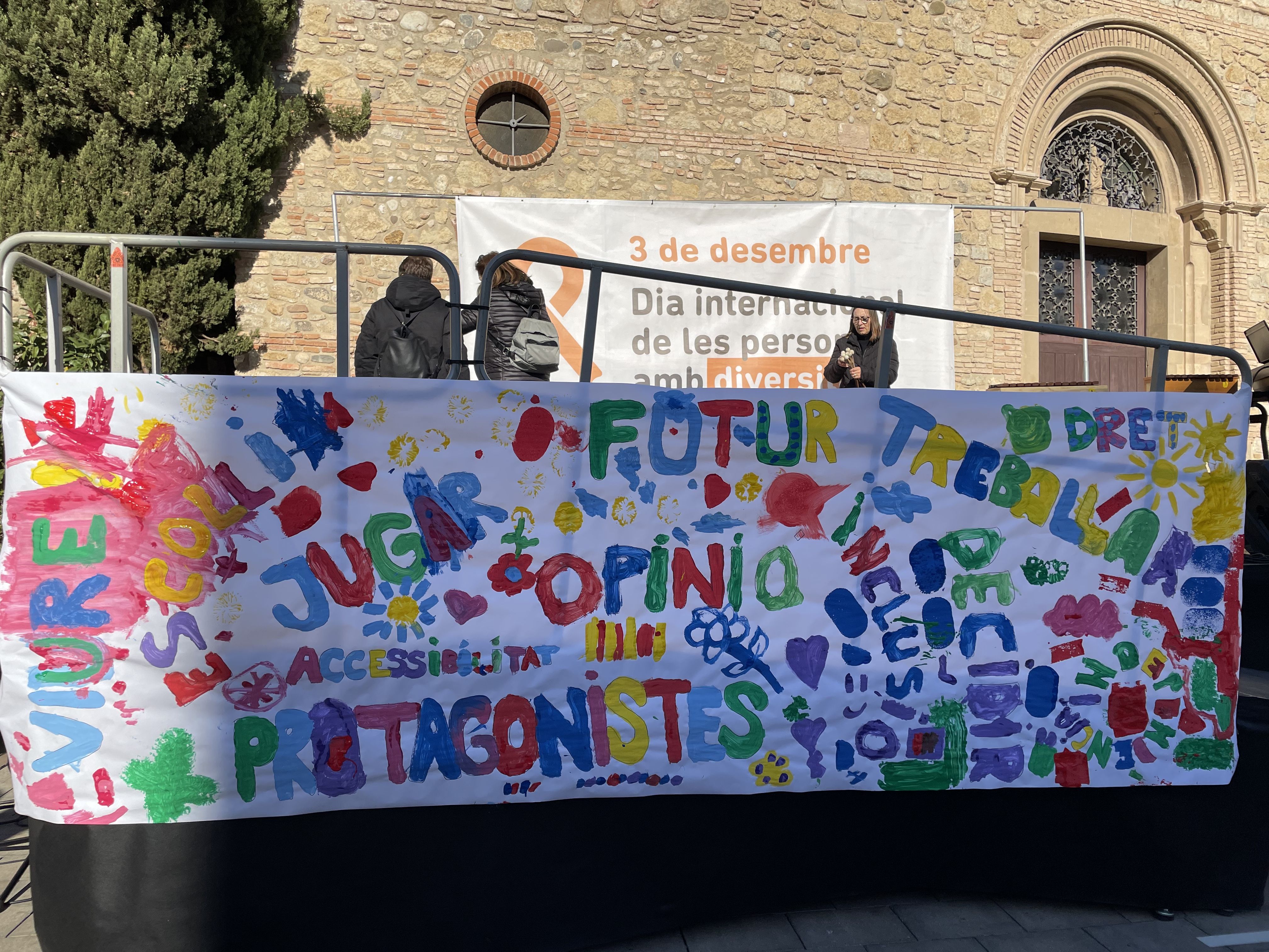 Dia Intenacional de les persones amb diversitat funcional a Rubí 2023. FOTO: Estela Luengo