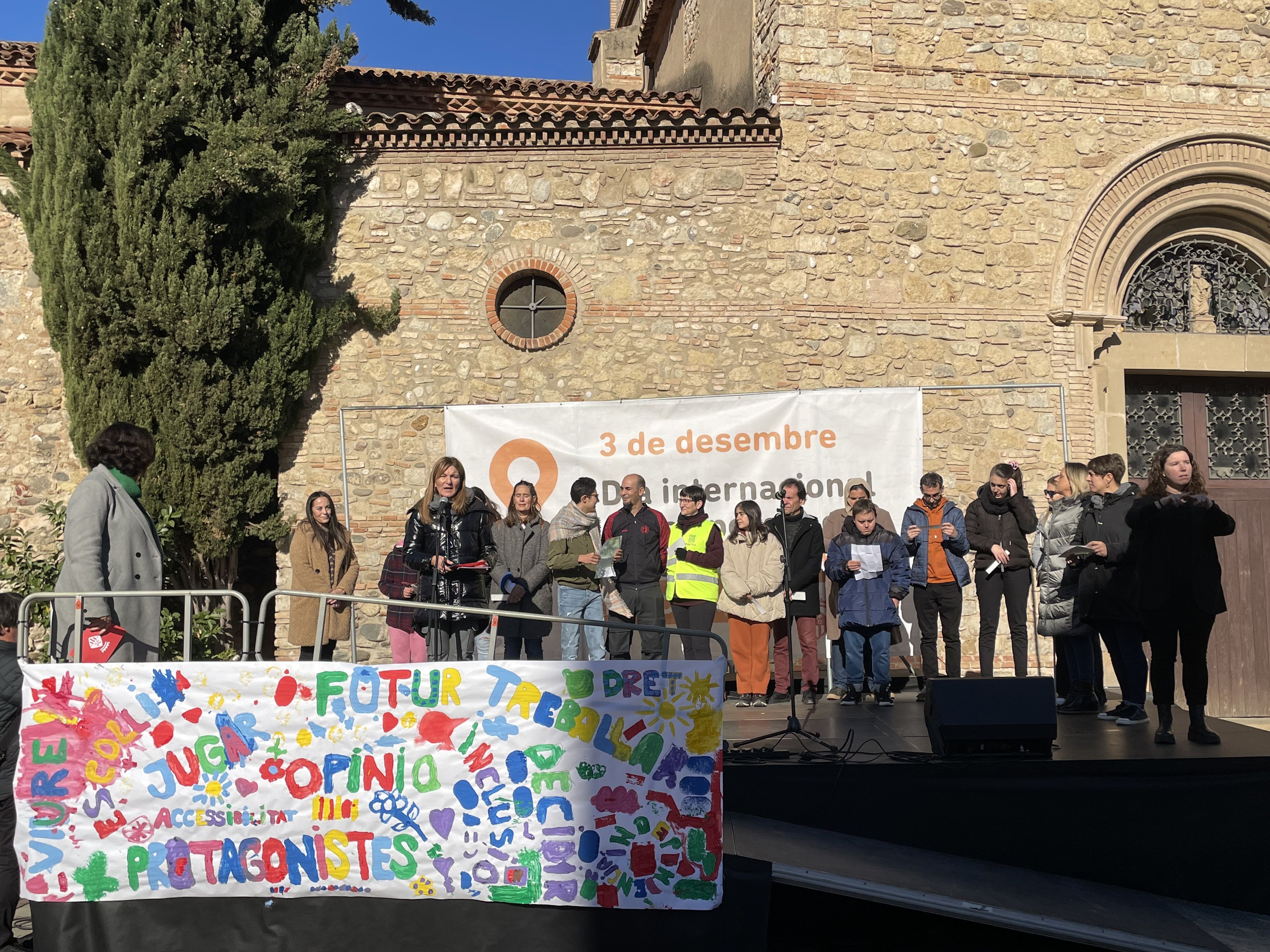 Dia Intenacional de les persones amb diversitat funcional a Rubí 2023. FOTO: Estela Luengo