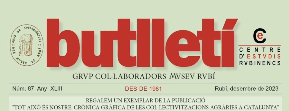 Aquest nou número inclou textos molt interessants sobre la història i les personalitats més destacades de Rubí dels darrers anys. Foto: Jordi Vilalta