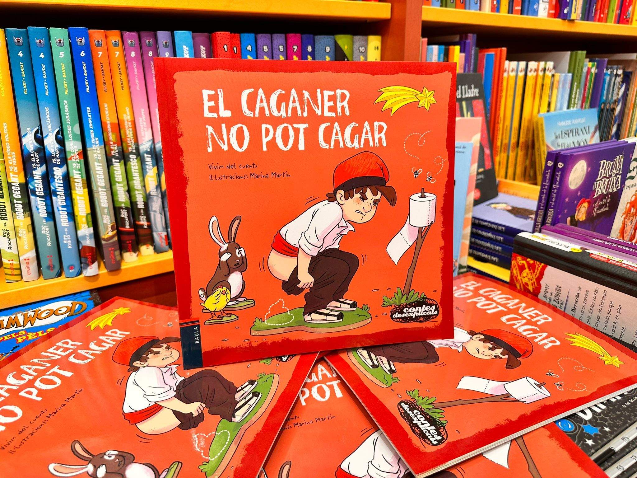 Presentació del llibre infantil "El caganer que no pot cagar". FOTO: Cedida